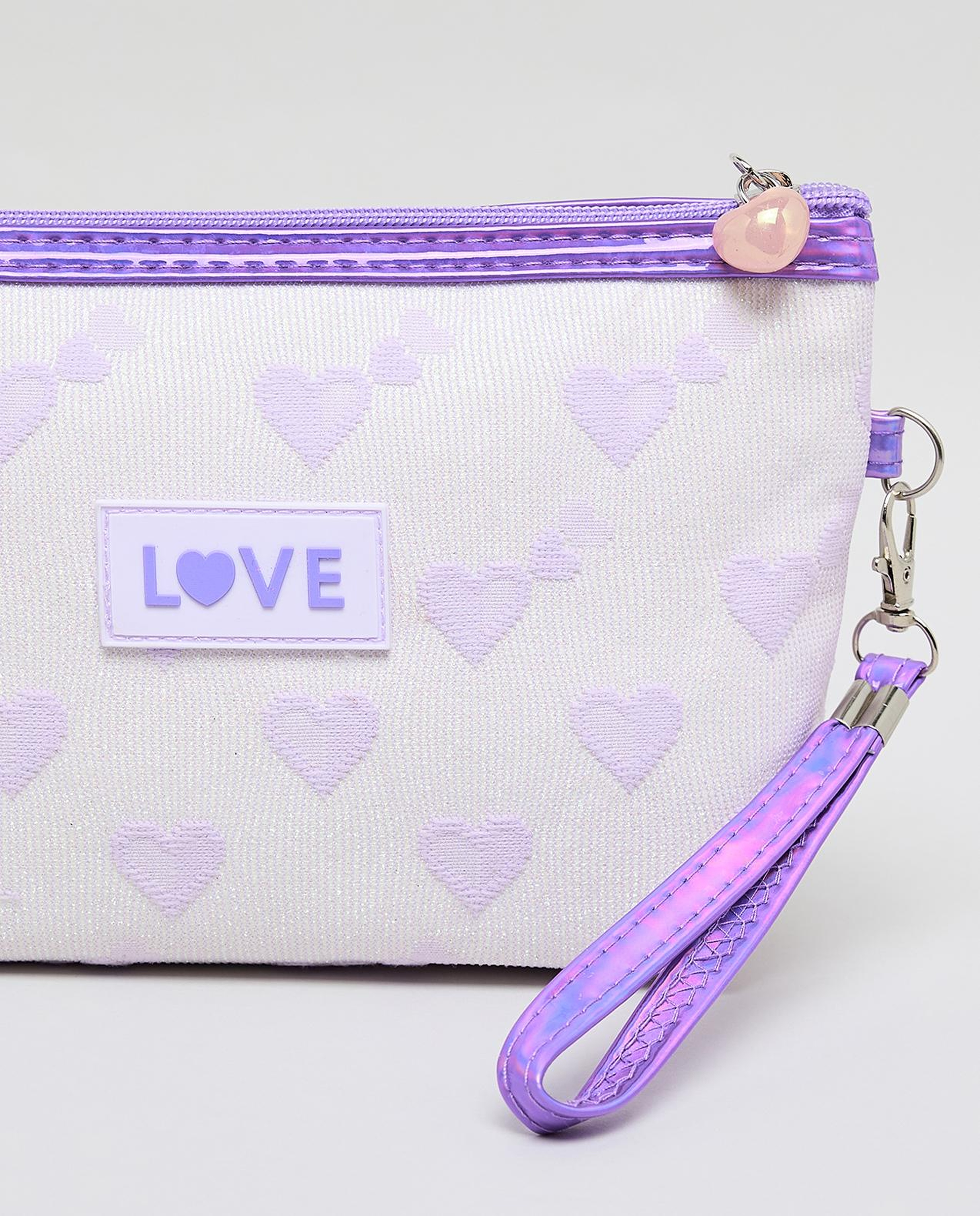 Patterned Cosmetic Pouch