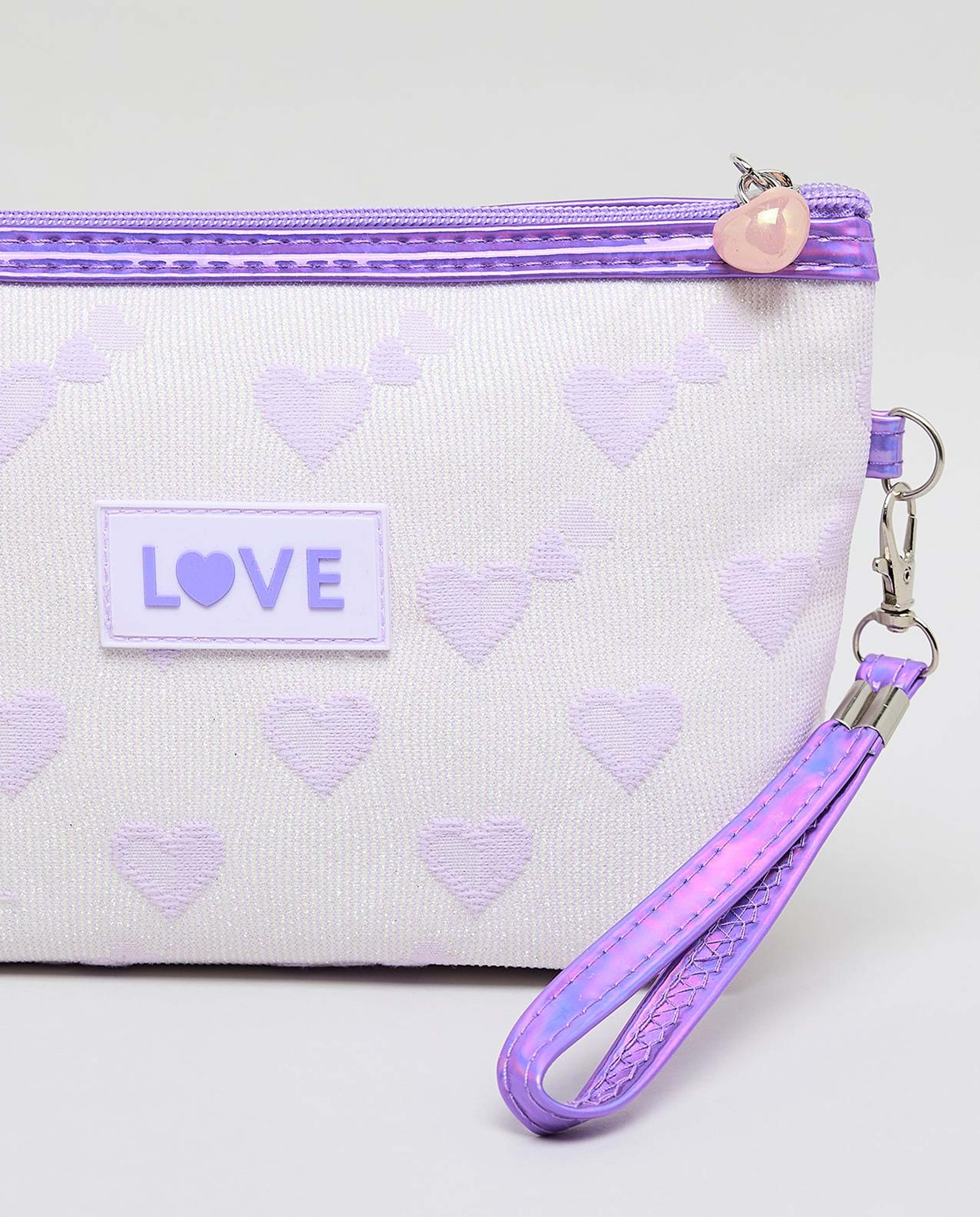 Patterned Cosmetic Pouch