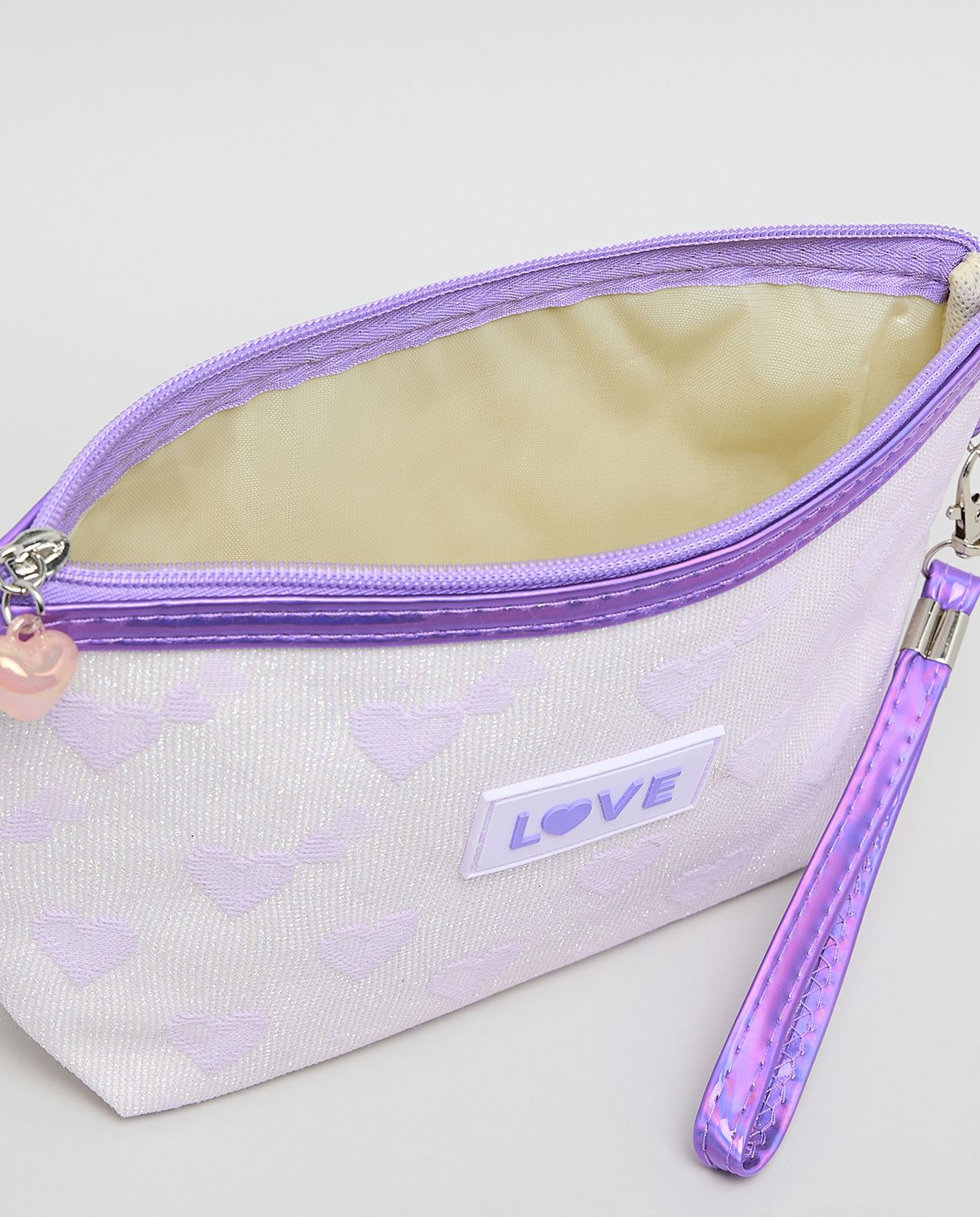 Patterned Cosmetic Pouch