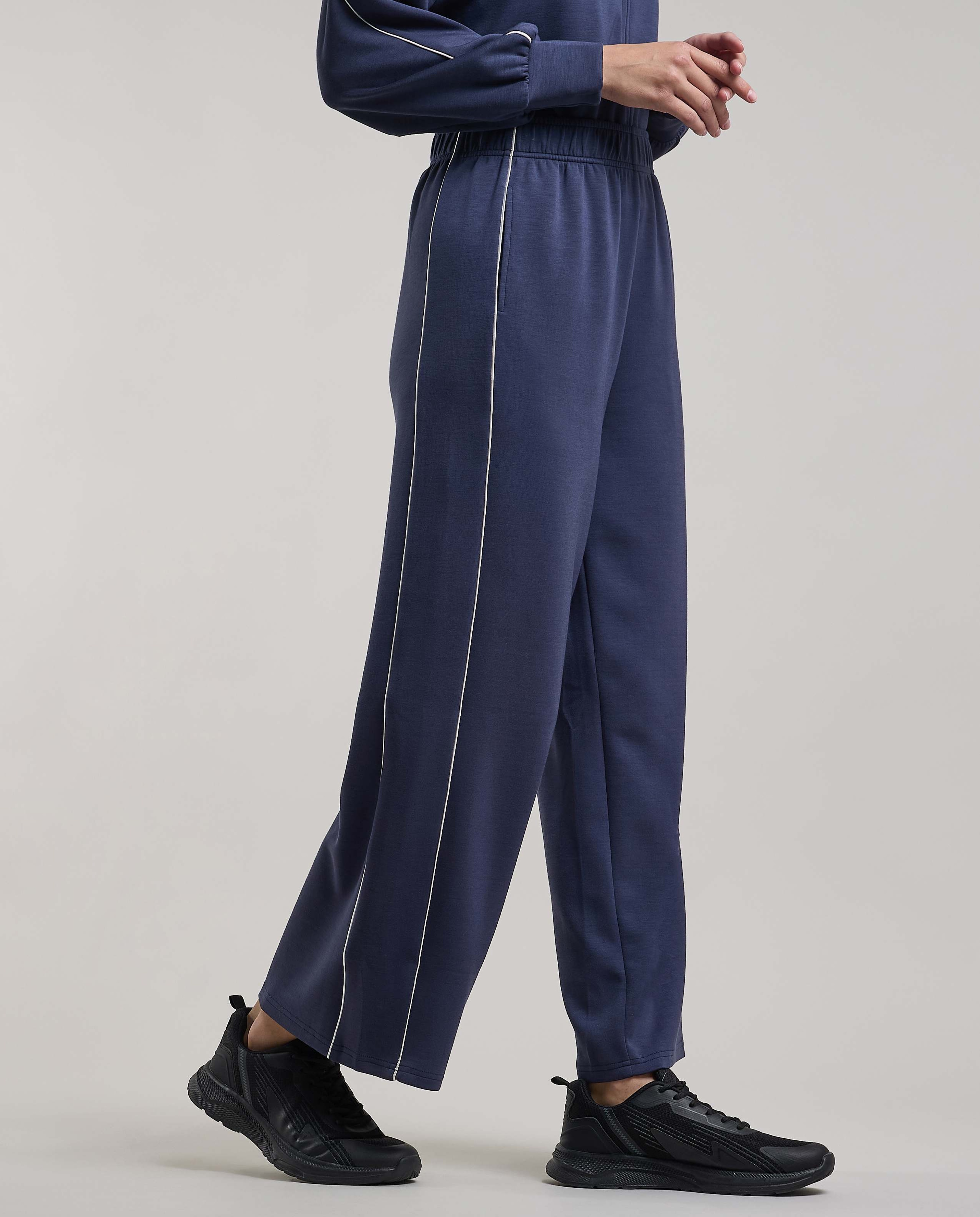 Solid Sweatpants with Drawstring Waist