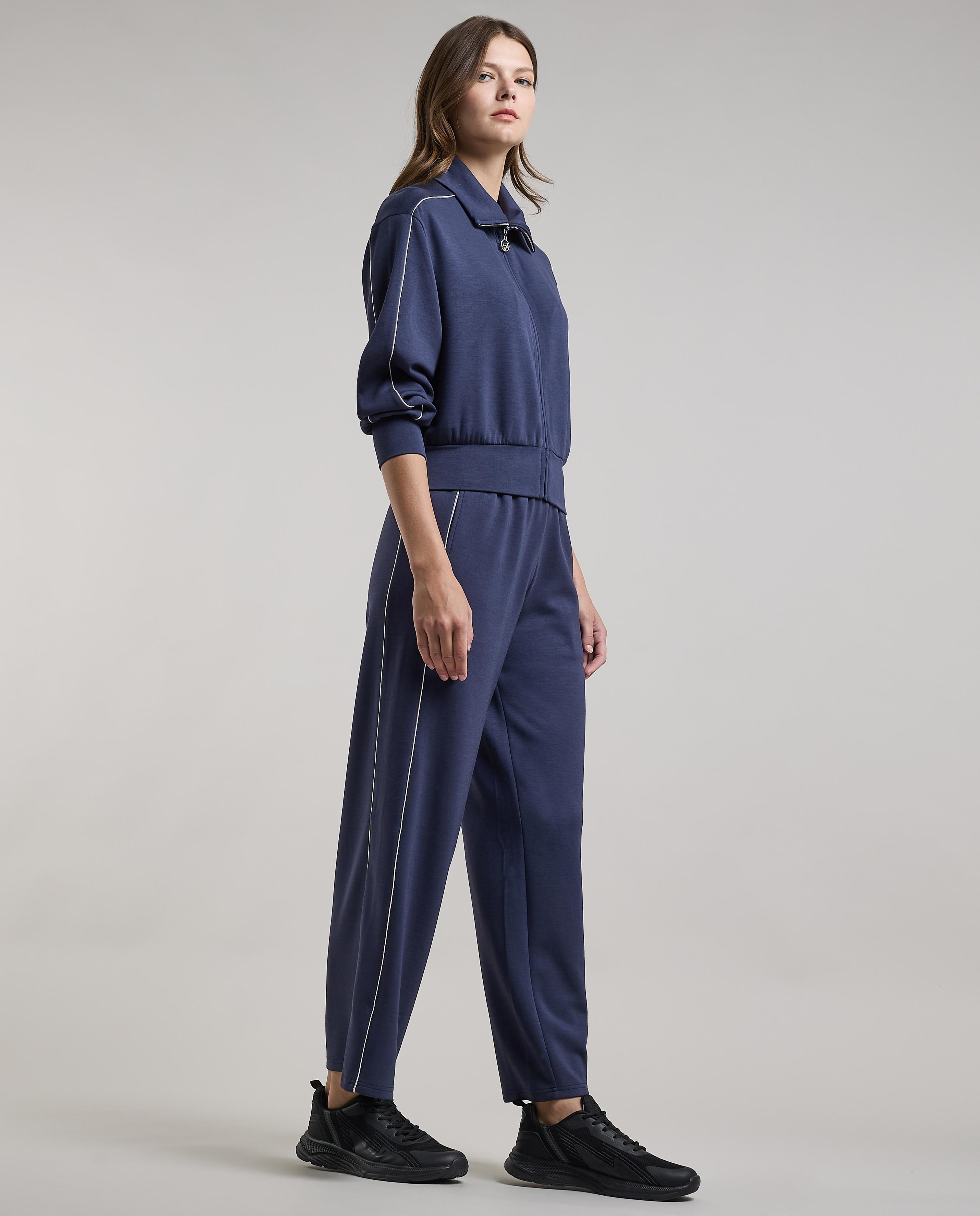 Solid Sweatpants with Drawstring Waist