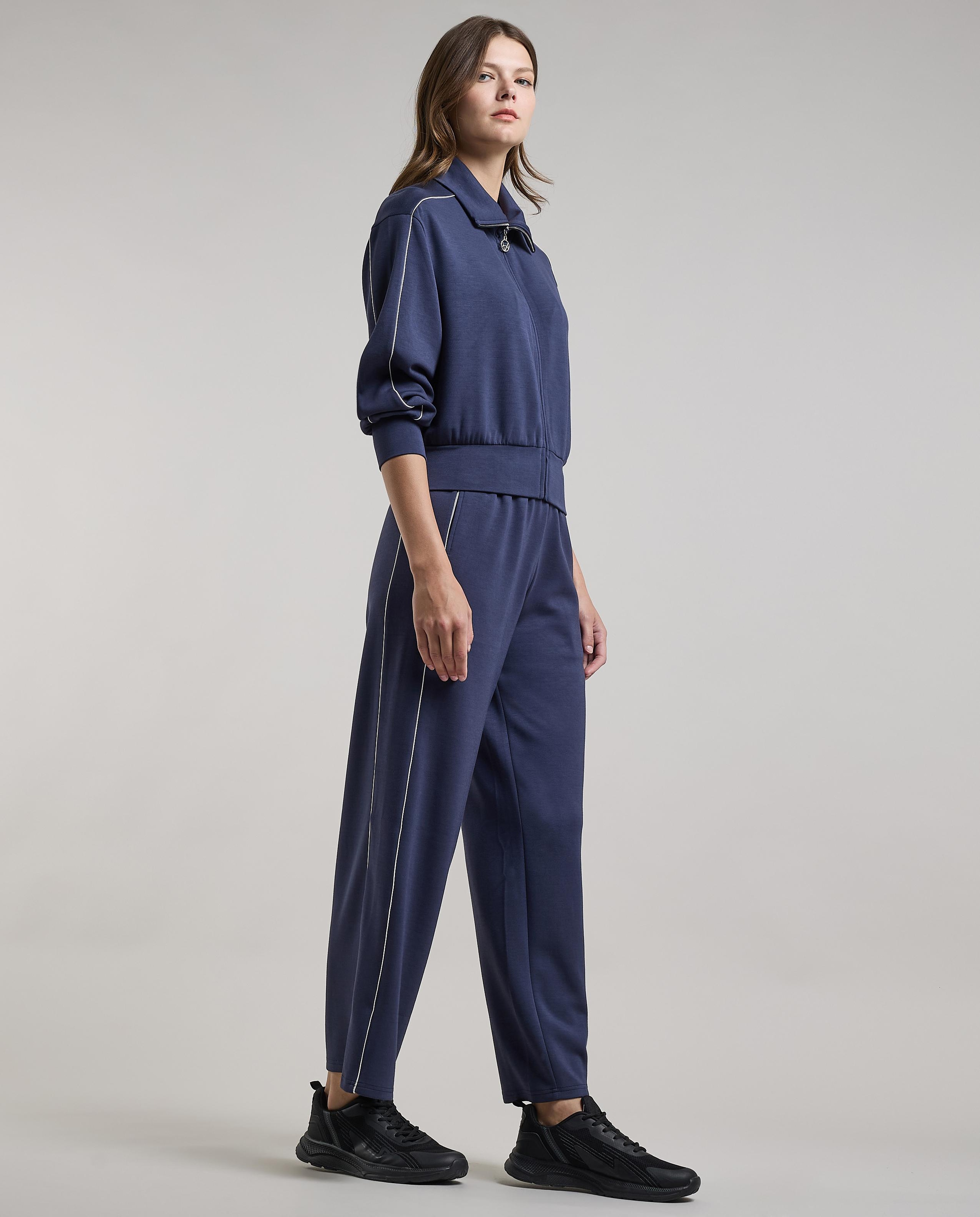 Solid Sweatpants with Drawstring Waist