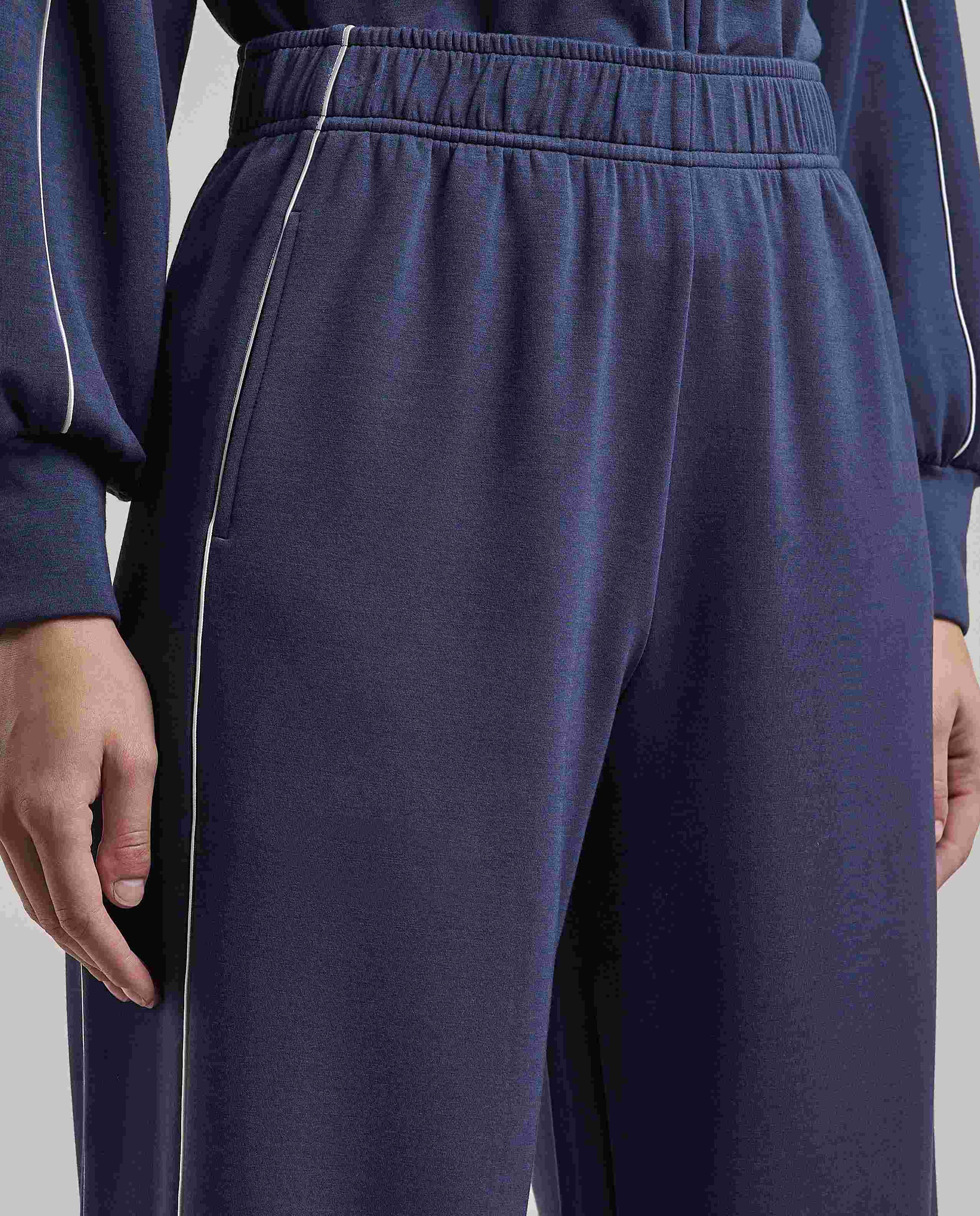 Solid Sweatpants with Drawstring Waist