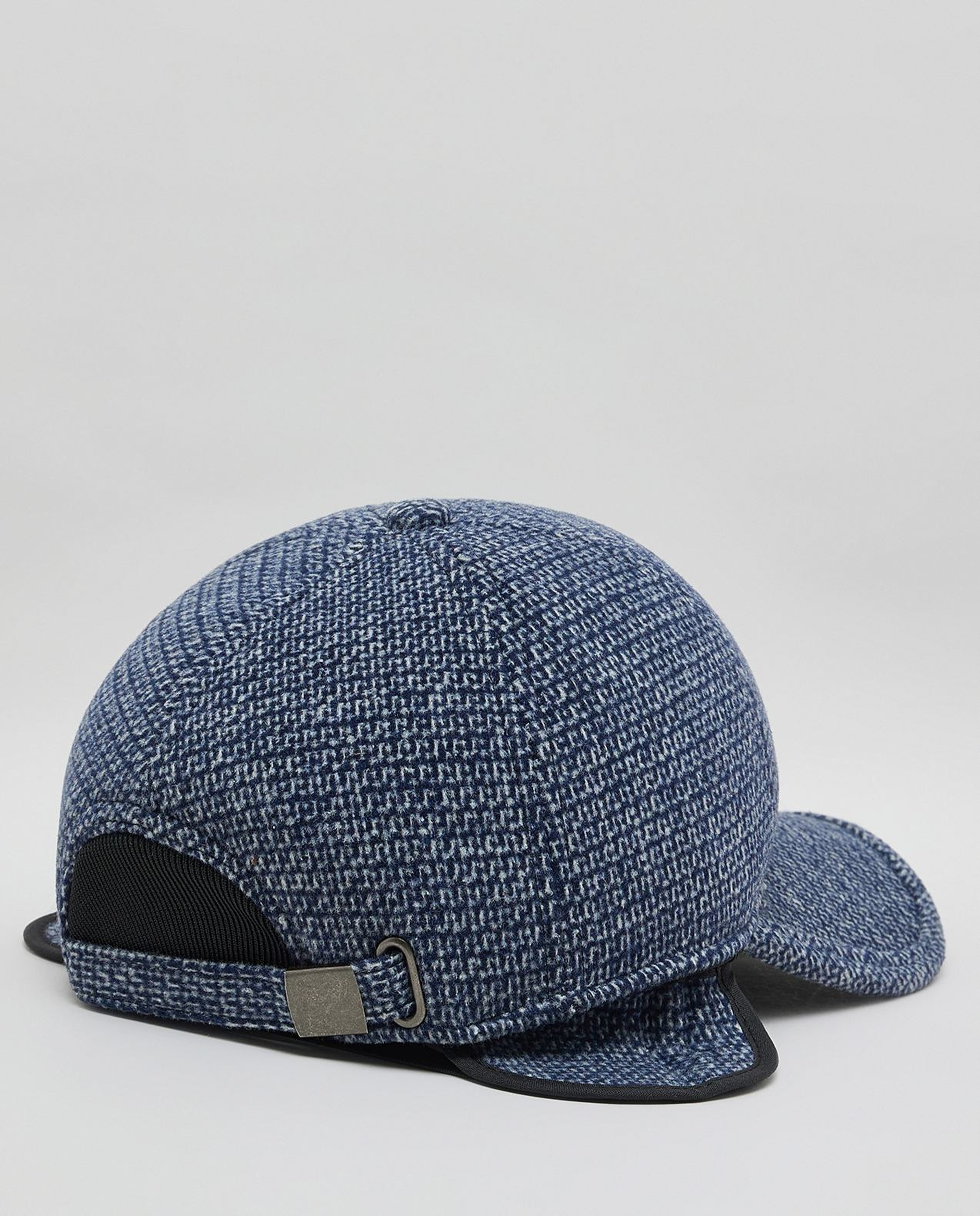 Textured Flap Cap