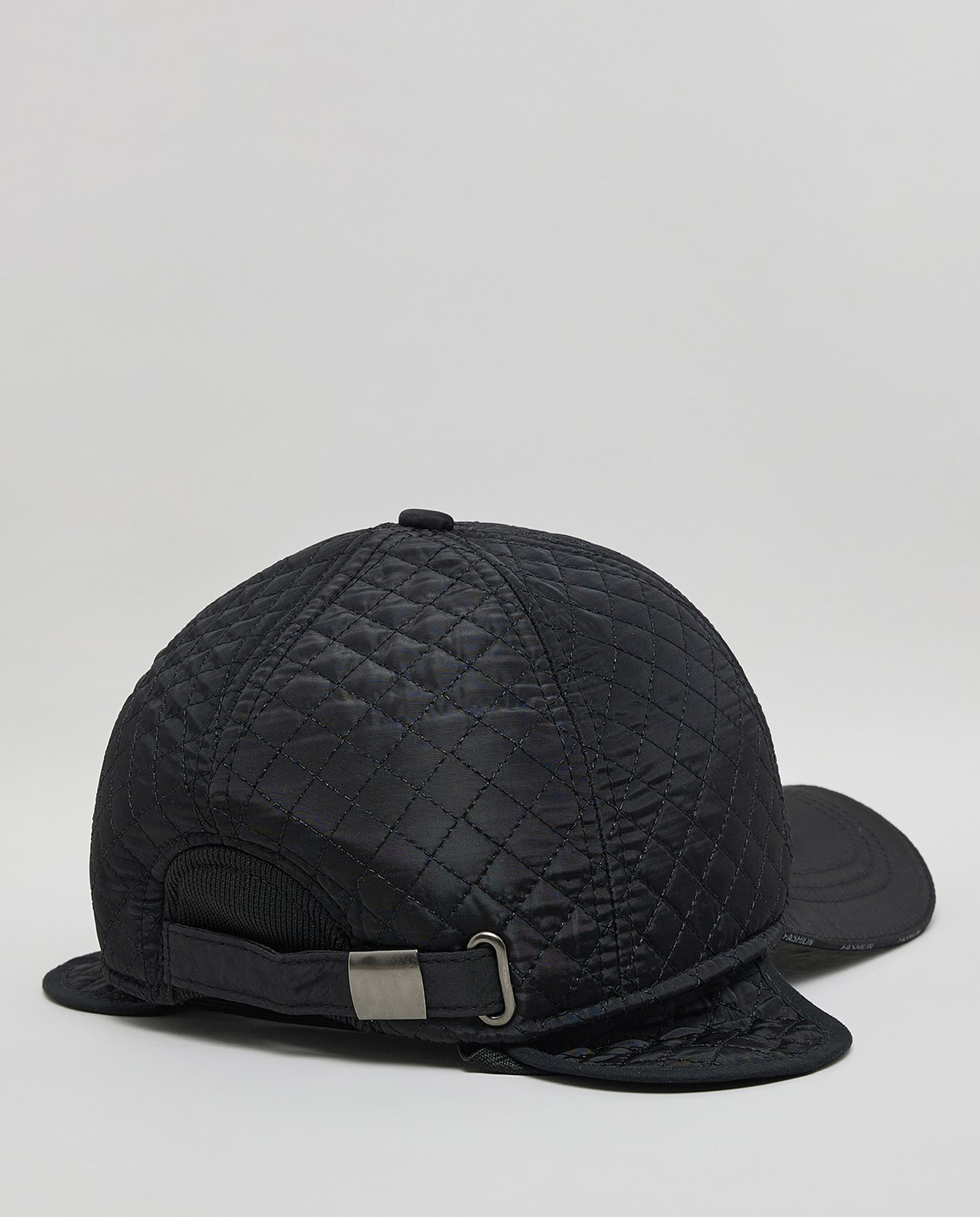 Quilted Flap Cap