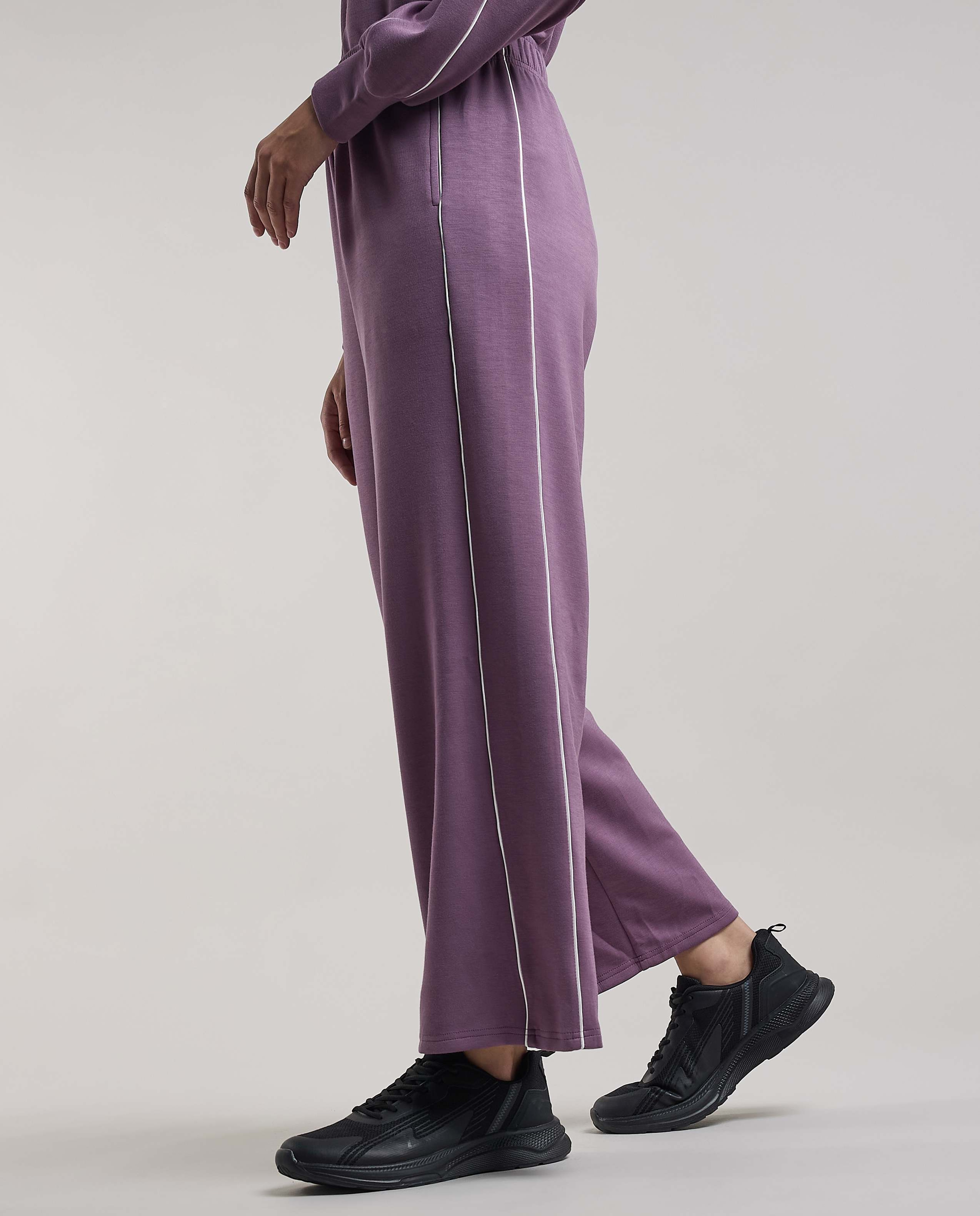 Solid Sweatpants with Drawstring Waist