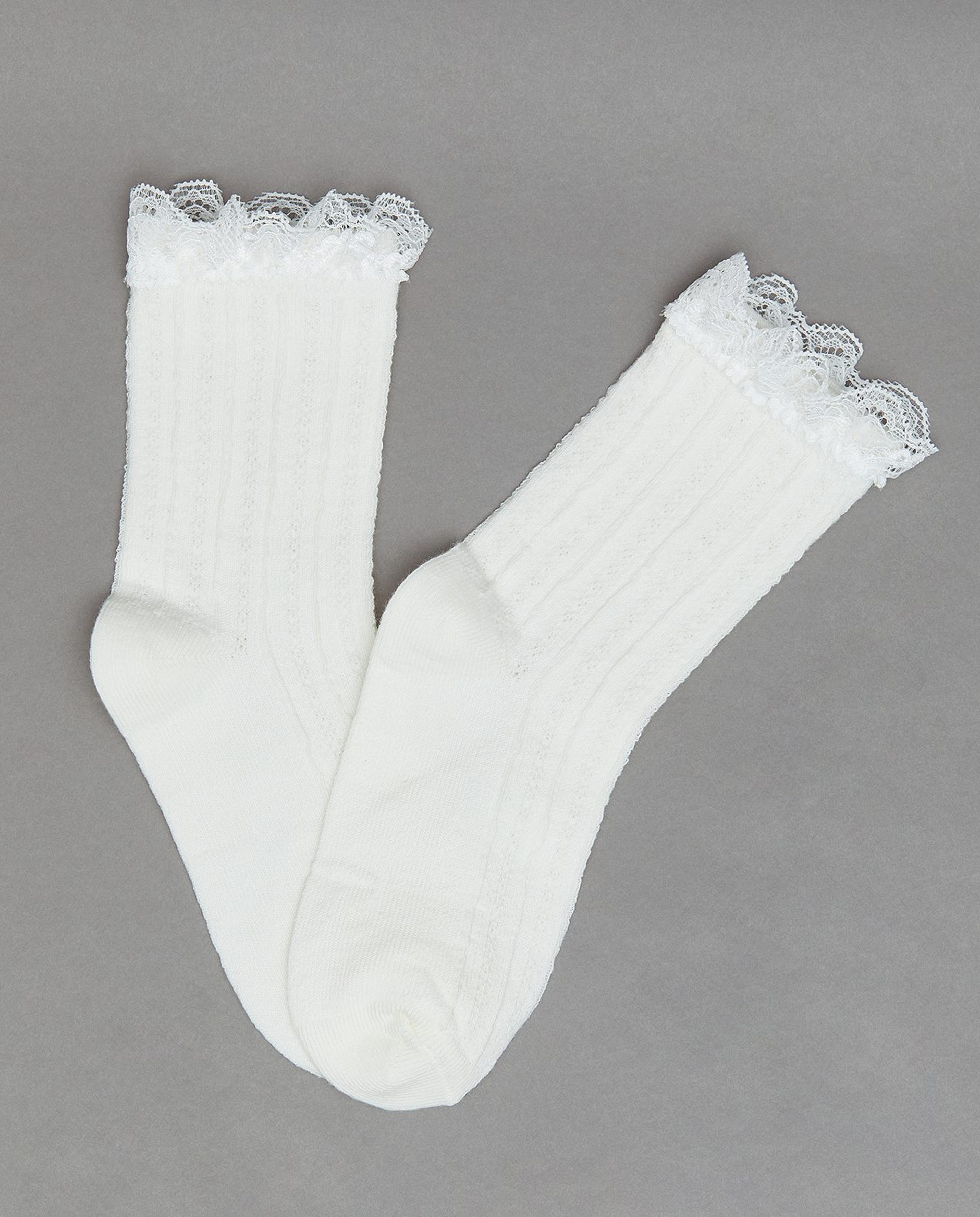 3 Pack Solid Crew Socks