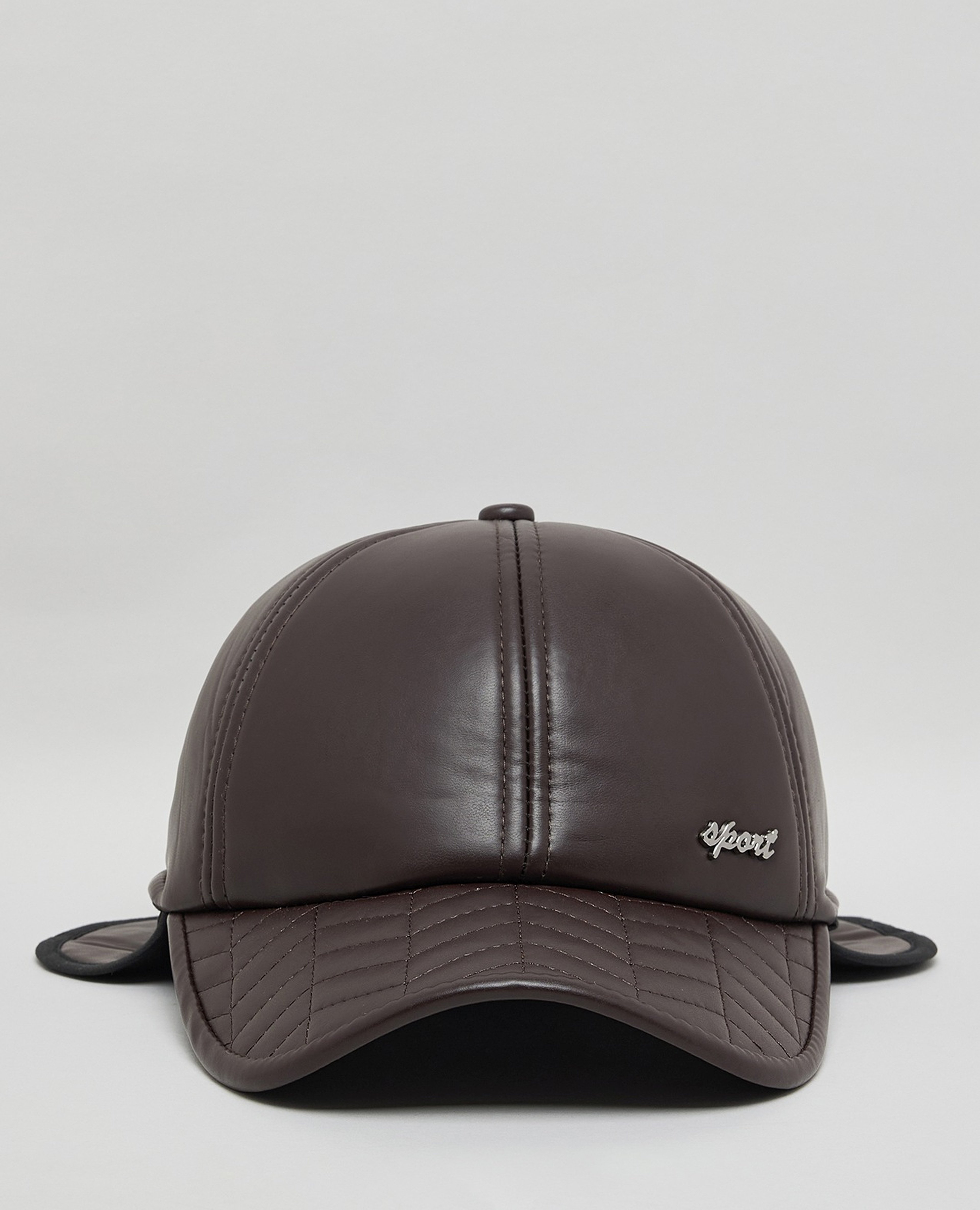 Quilted Flap Cap