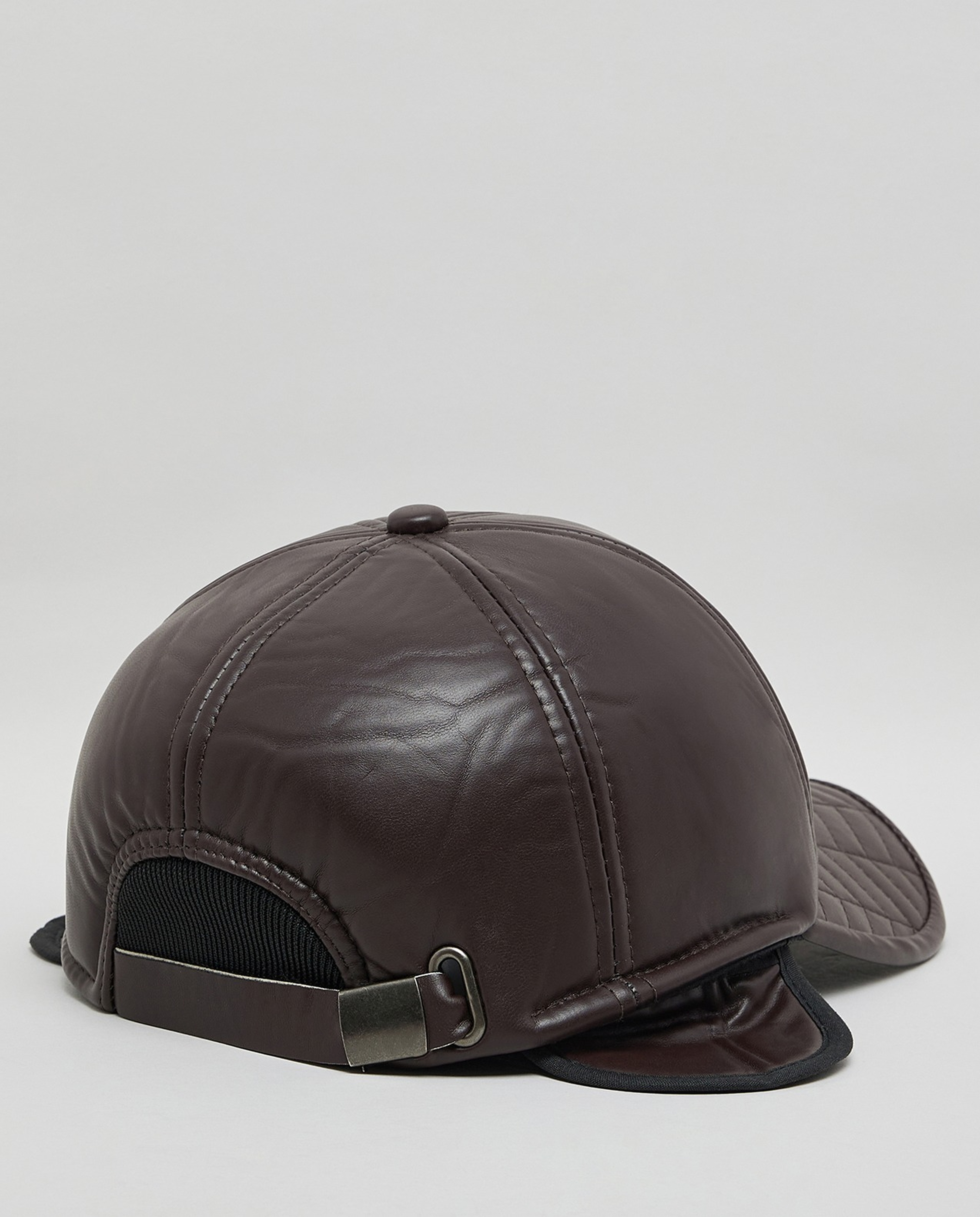 Quilted Flap Cap