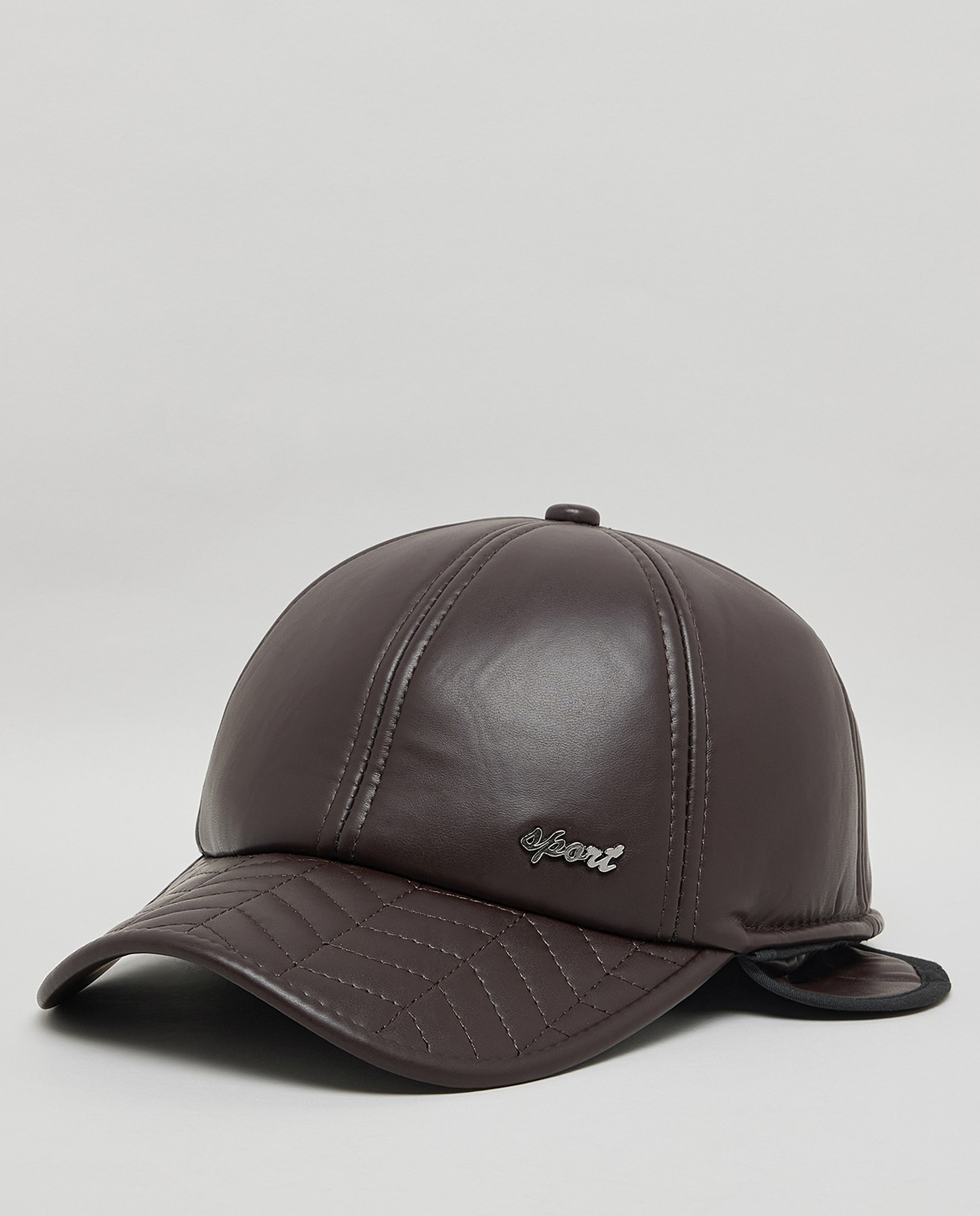 Quilted Flap Cap