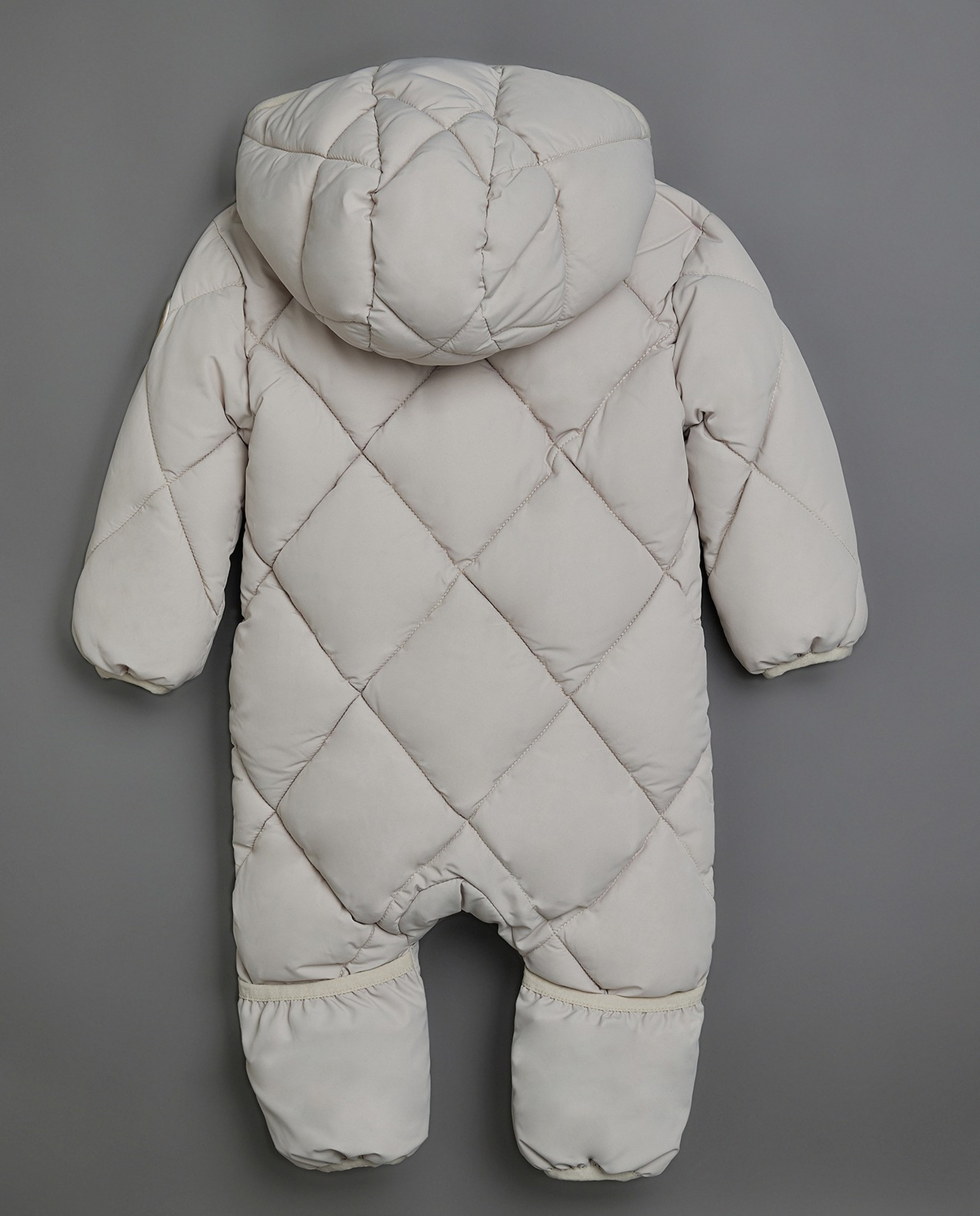 Quilted Hooded Sleepsuit