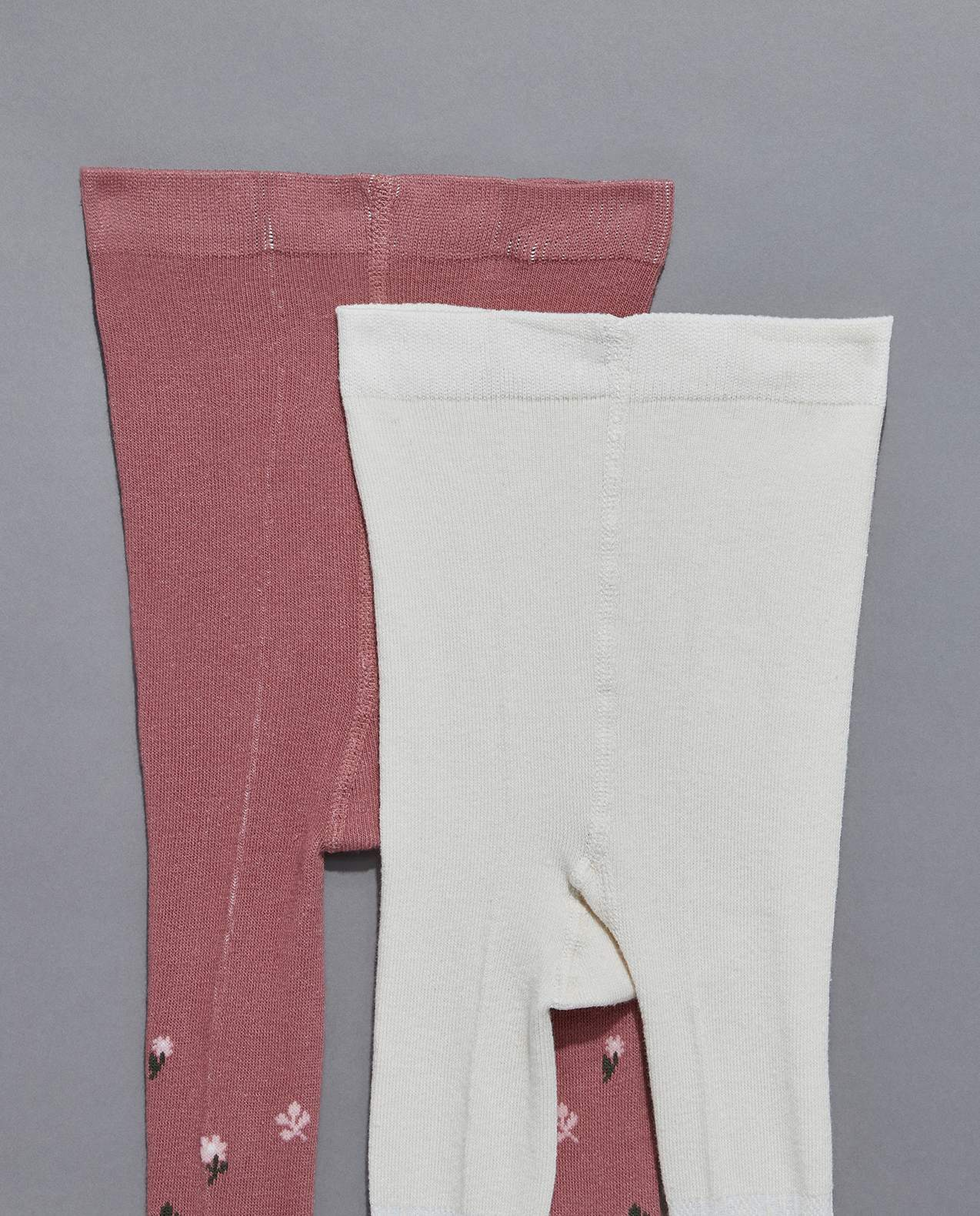 2 Pack Footed Stockings