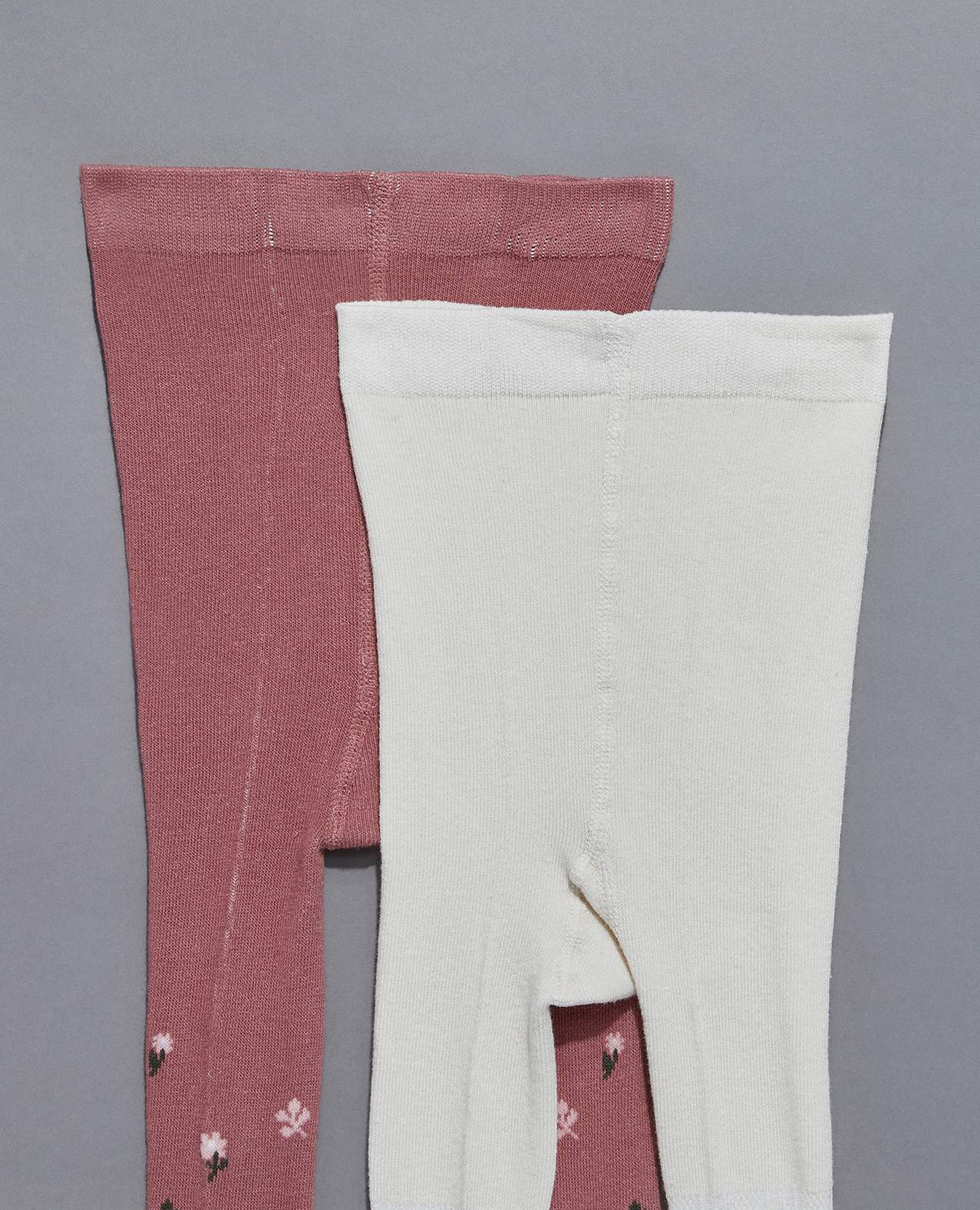 2 Pack Footed Stockings