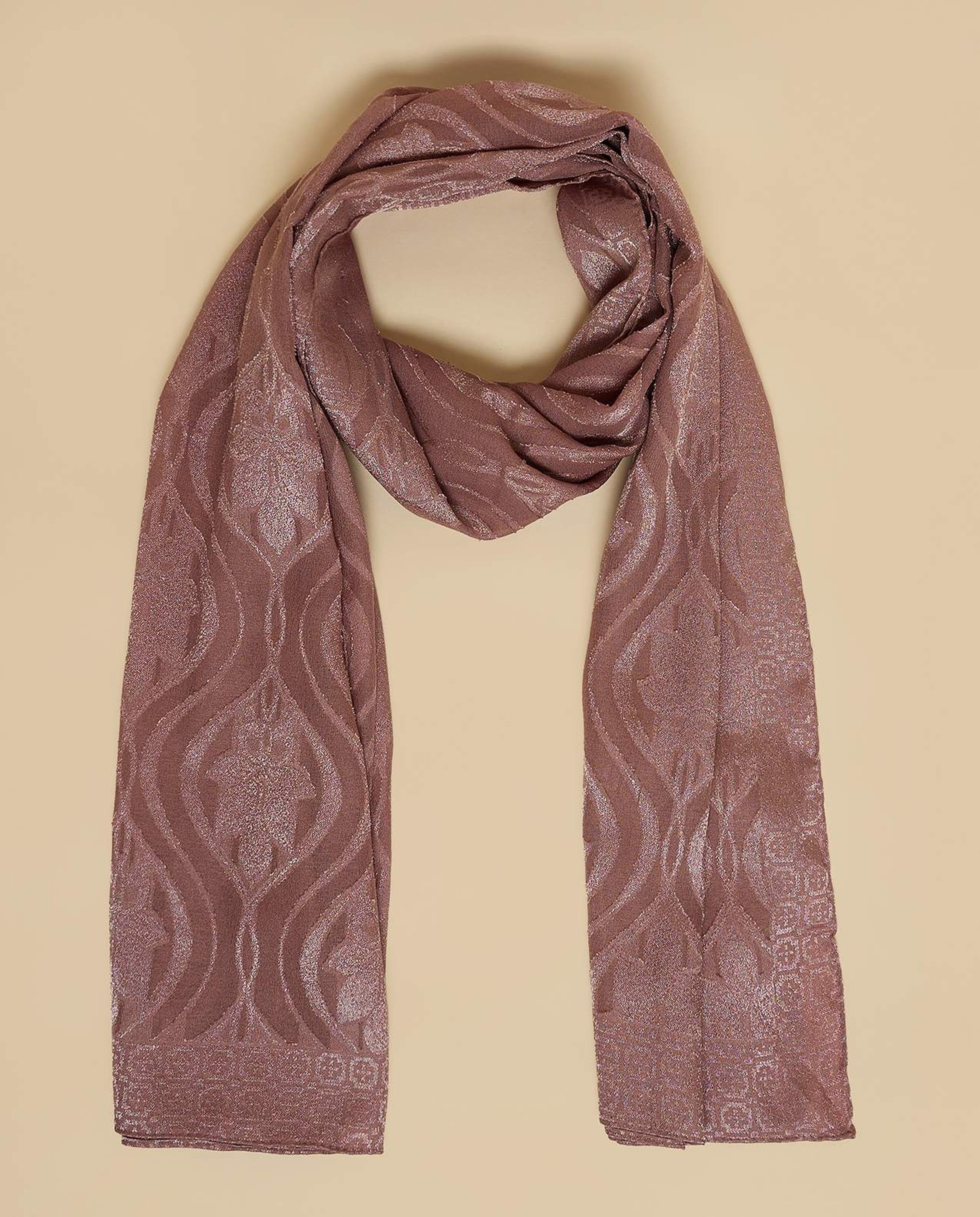 Self Patterned Scarf