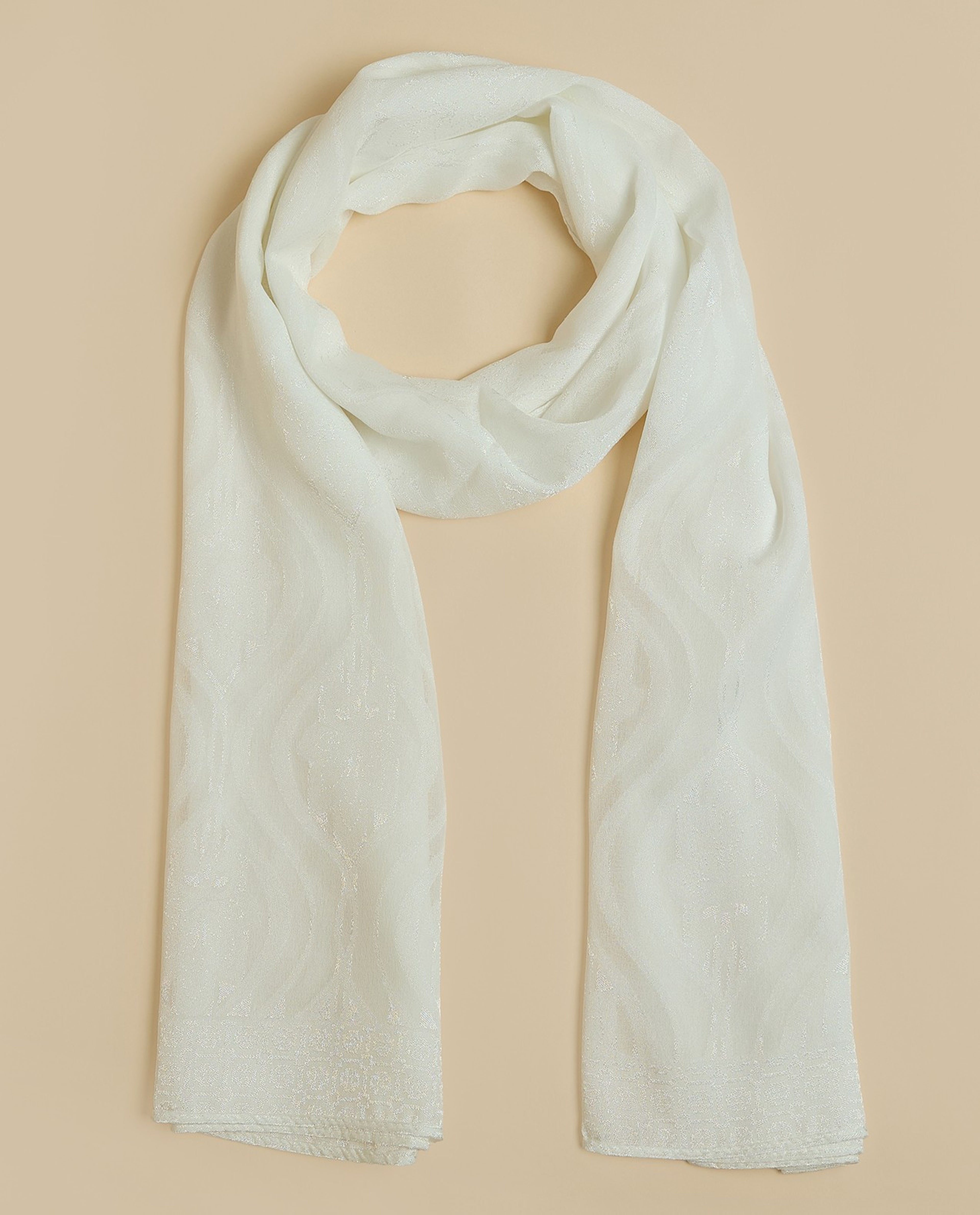 Self Patterned Scarf