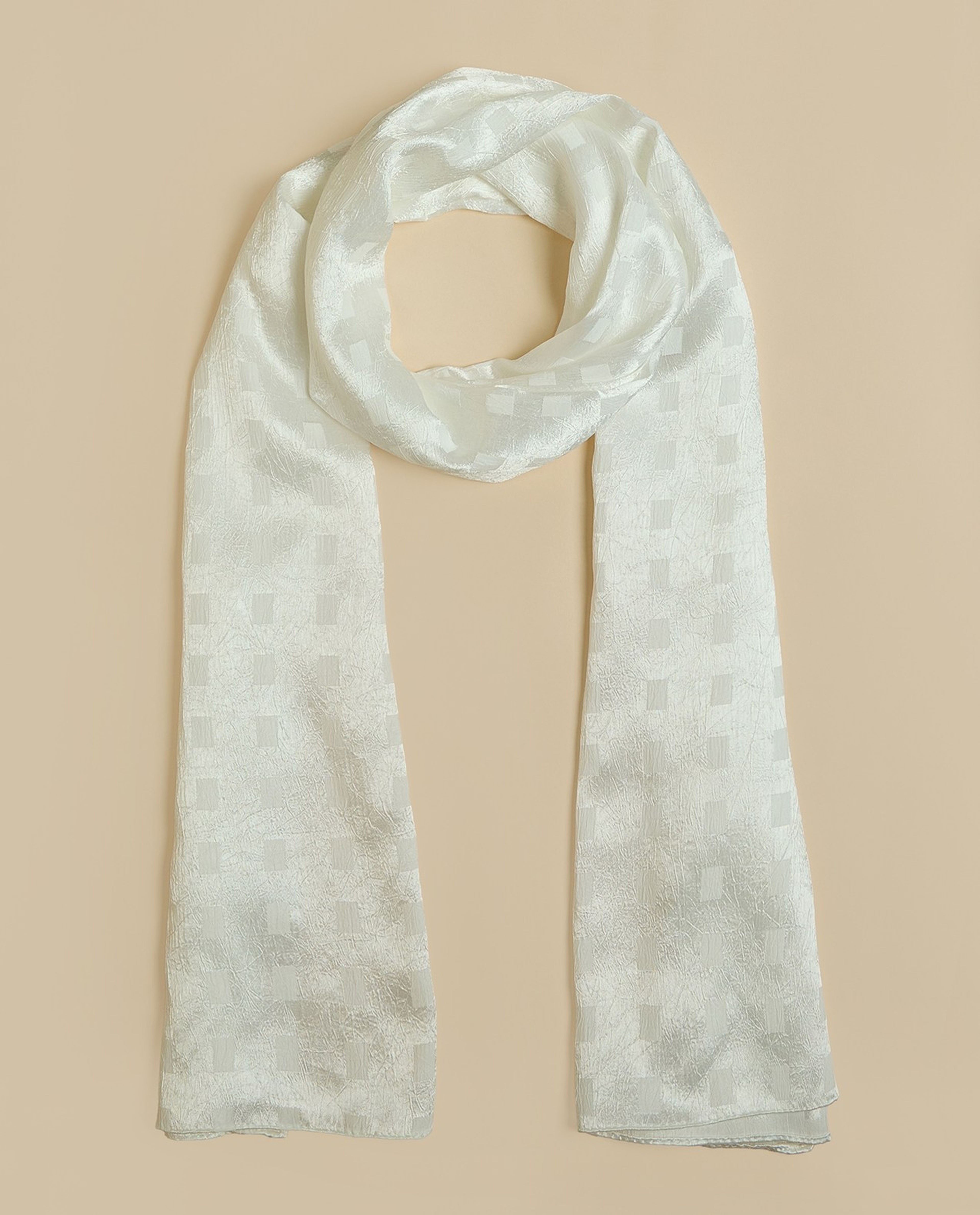 Self Patterned Scarf