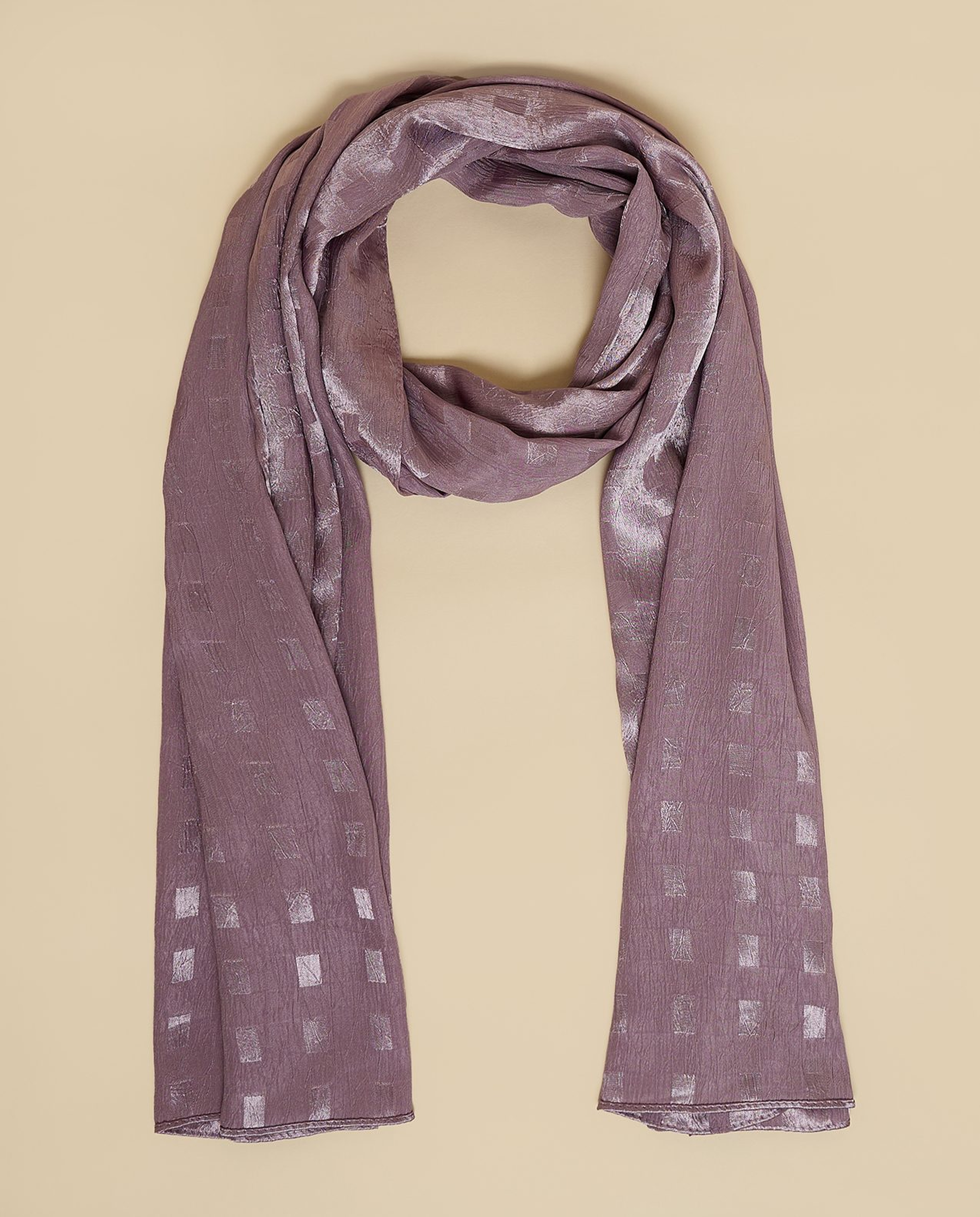 Self Patterned Scarf