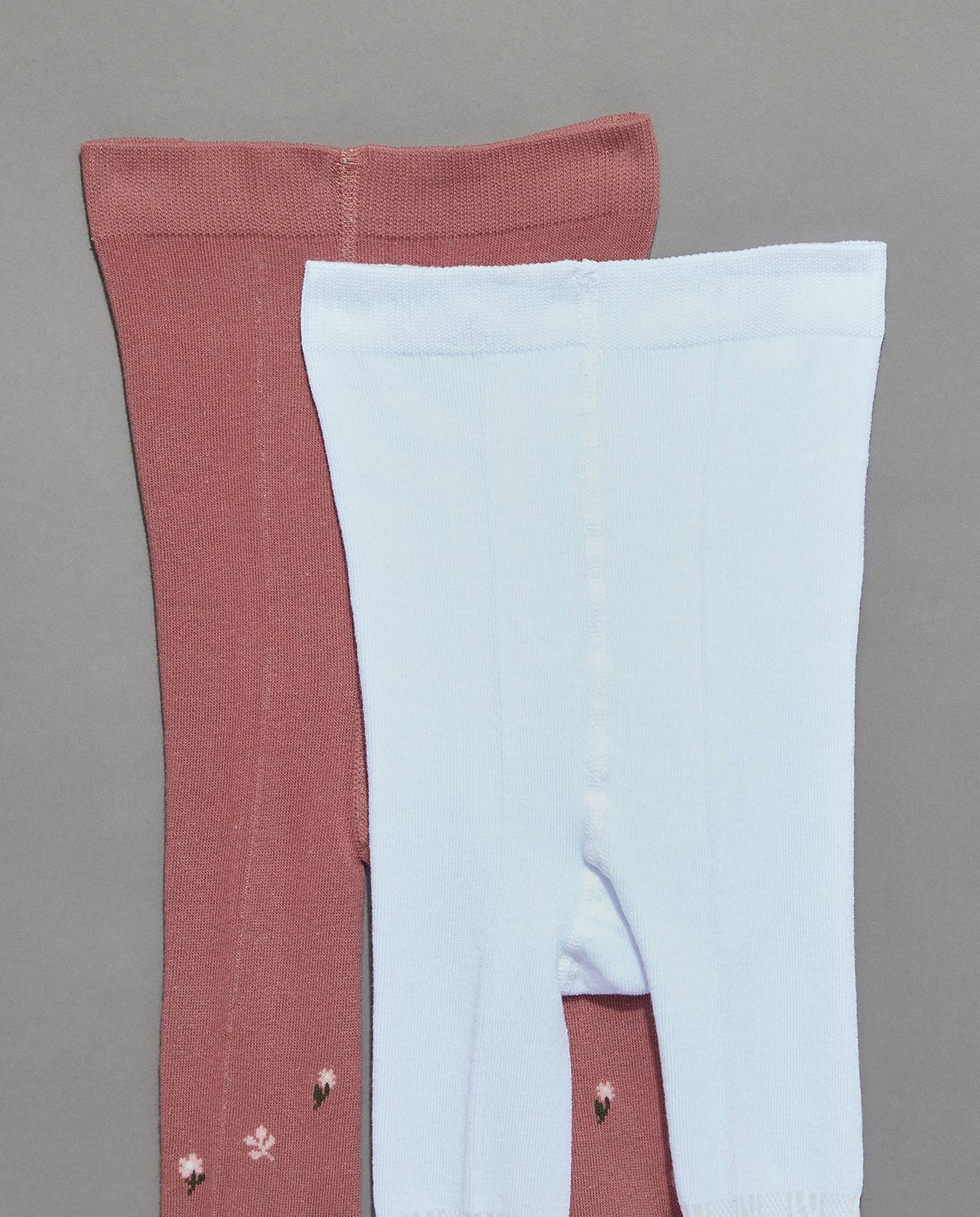 2 Pack Footed Stockings