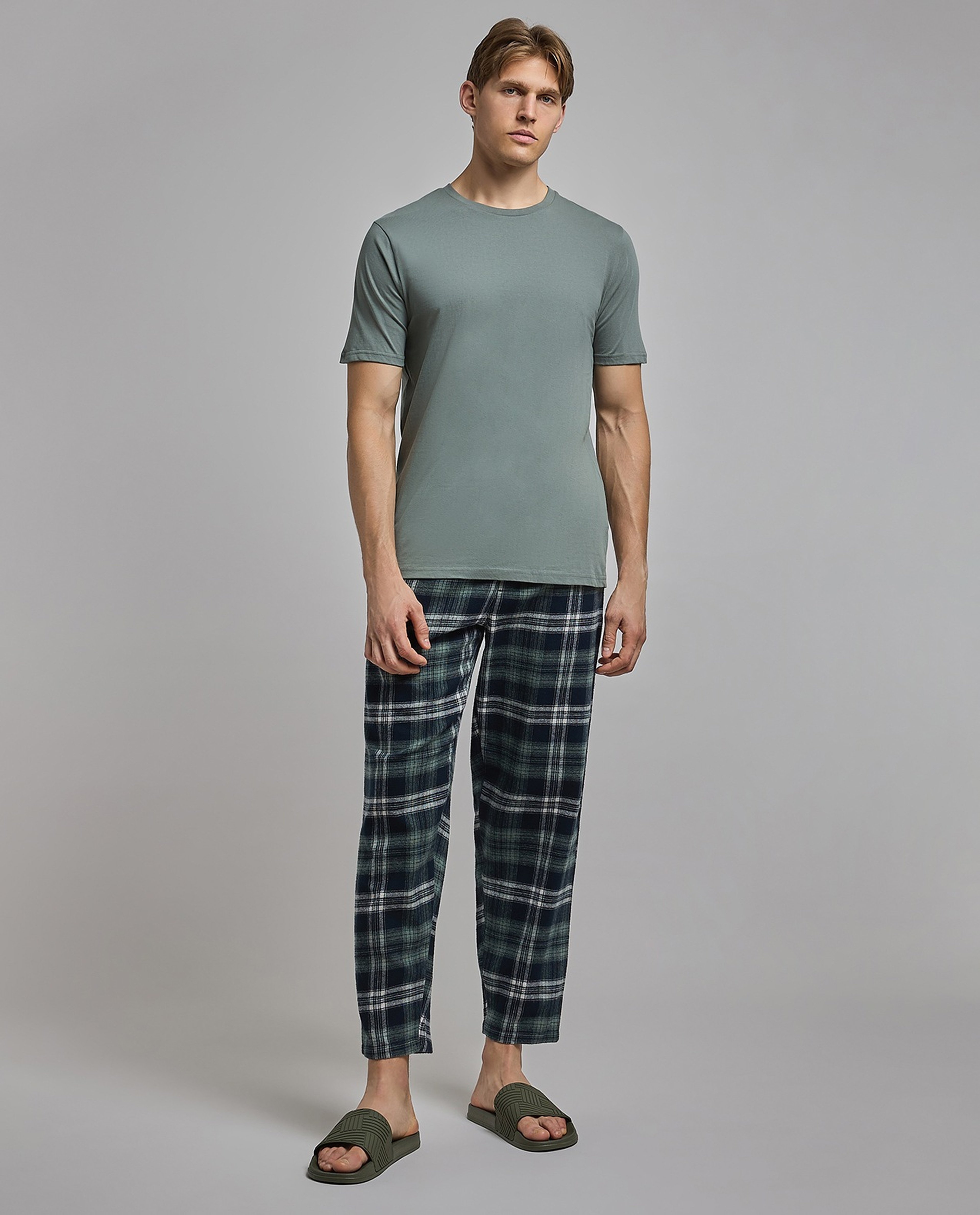 Plaid Pyjama Set
