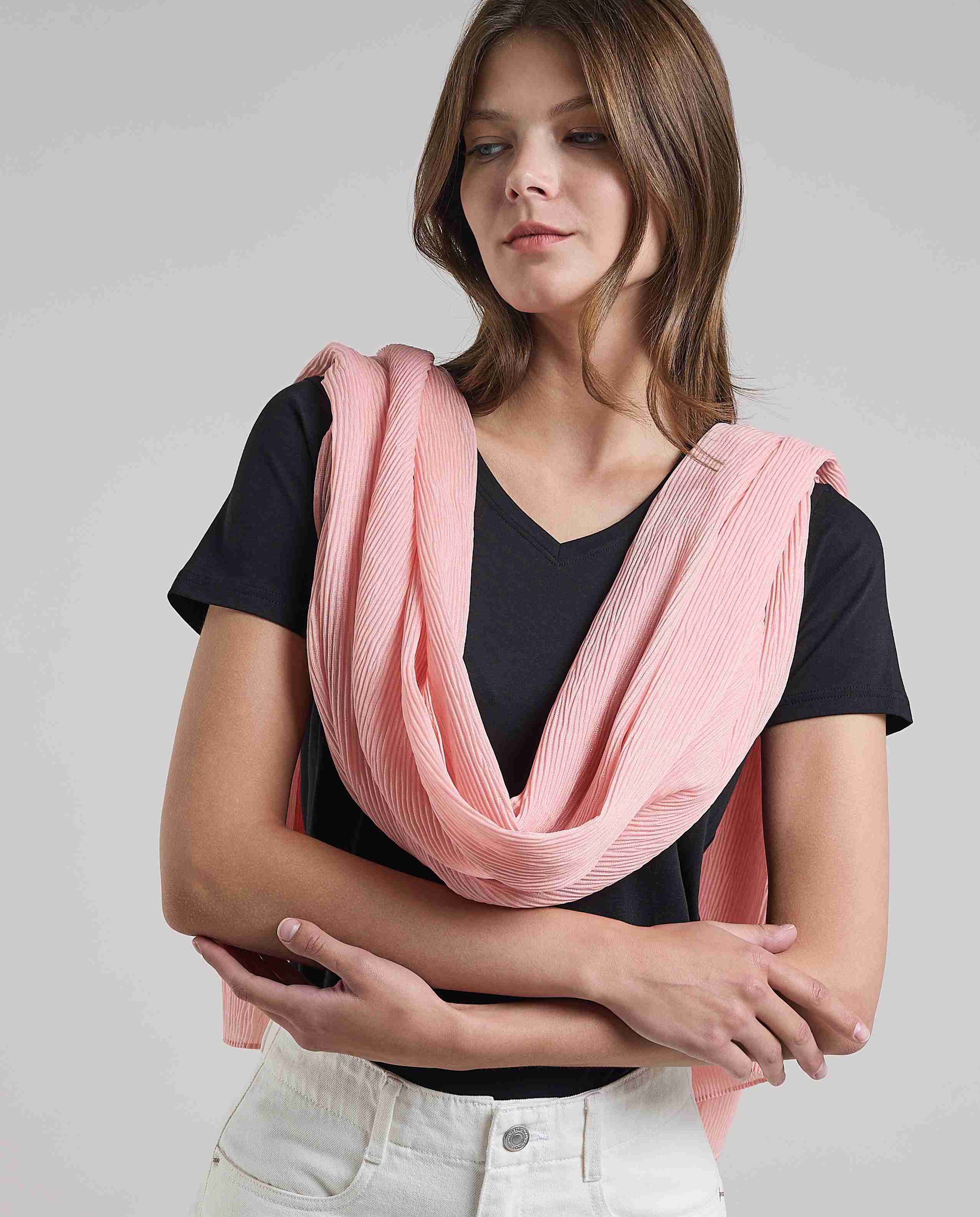 Pleated Scarf