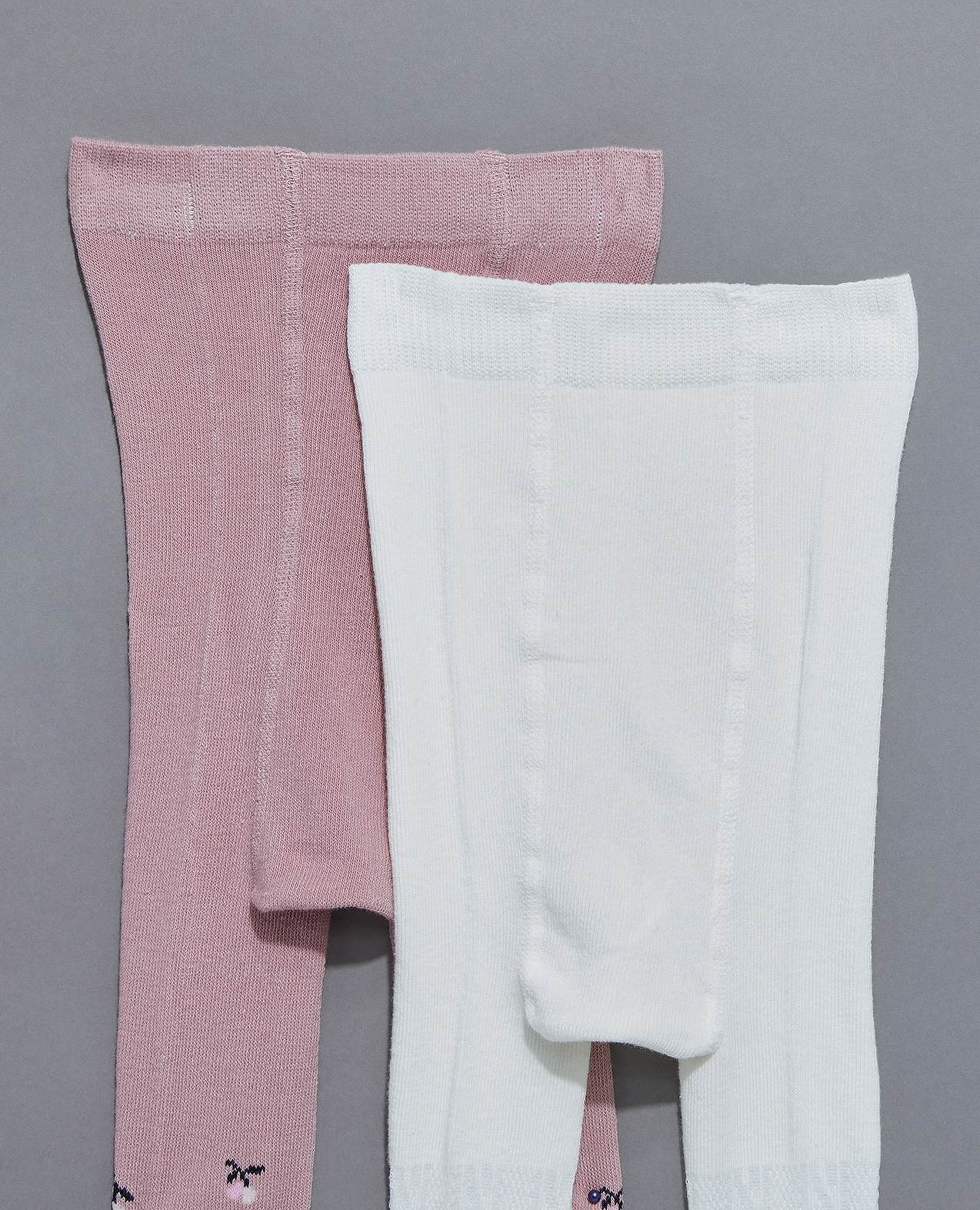 2 Pack Footed Stockings