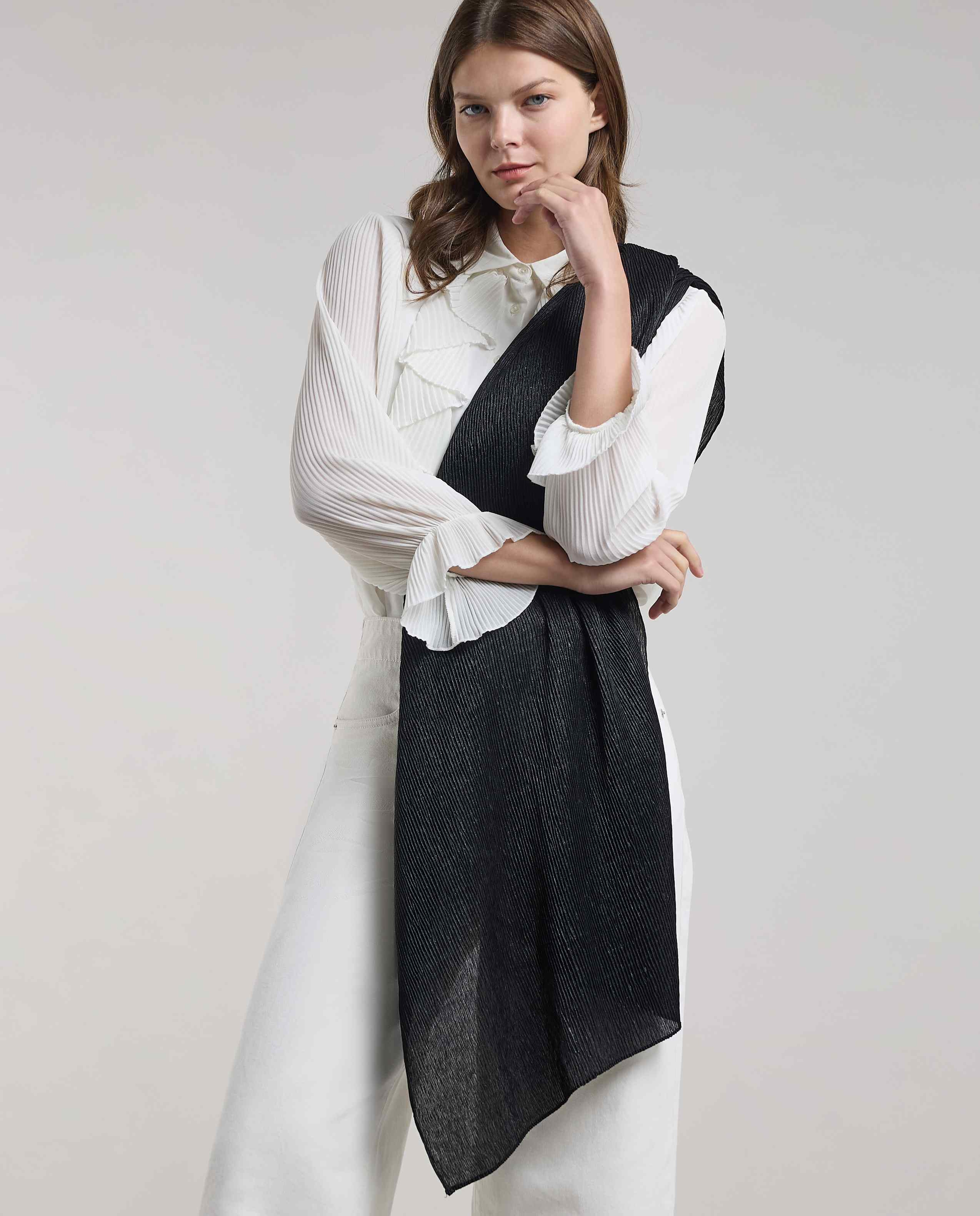 Pleated Scarf