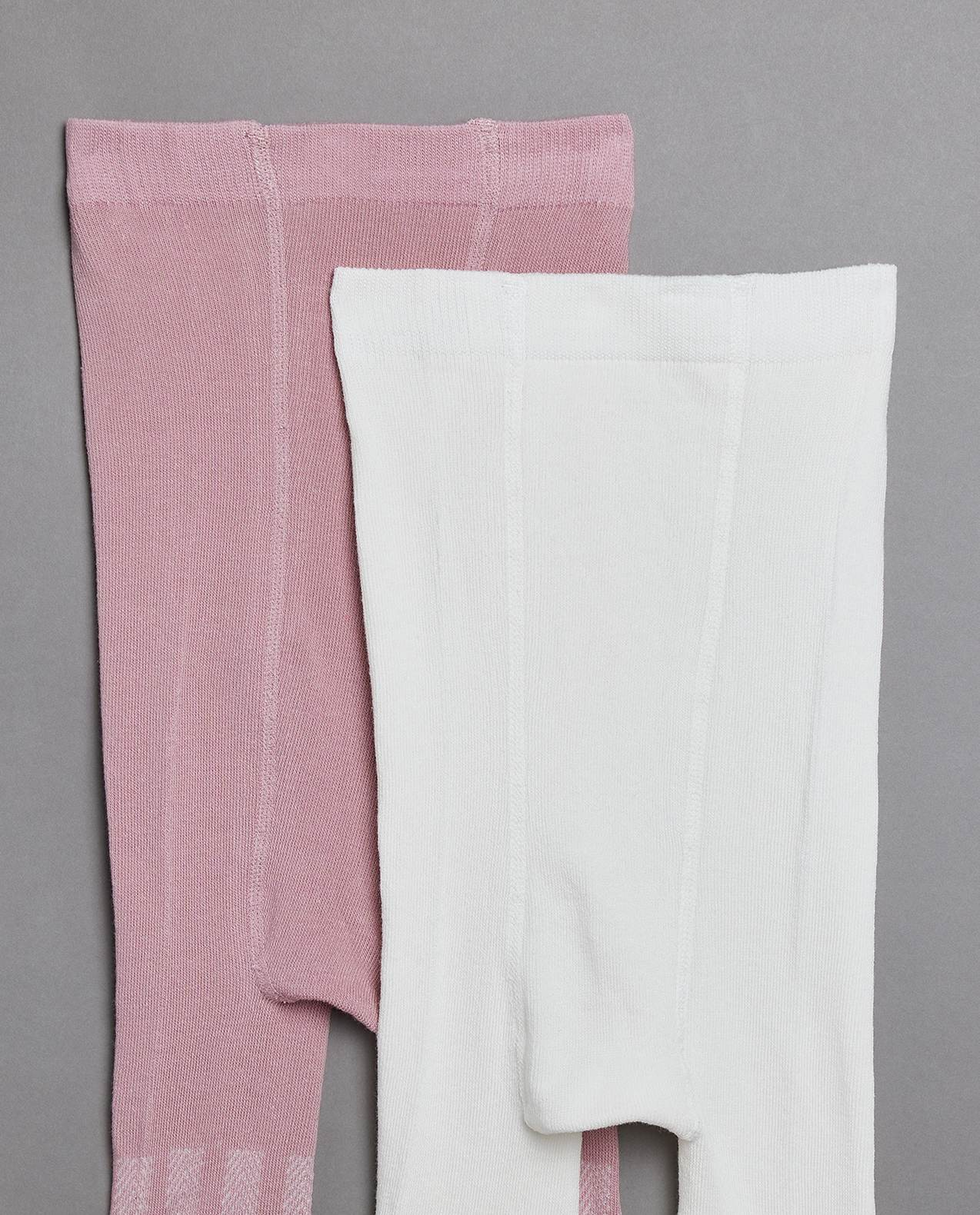 2 Pack Footed Stockings