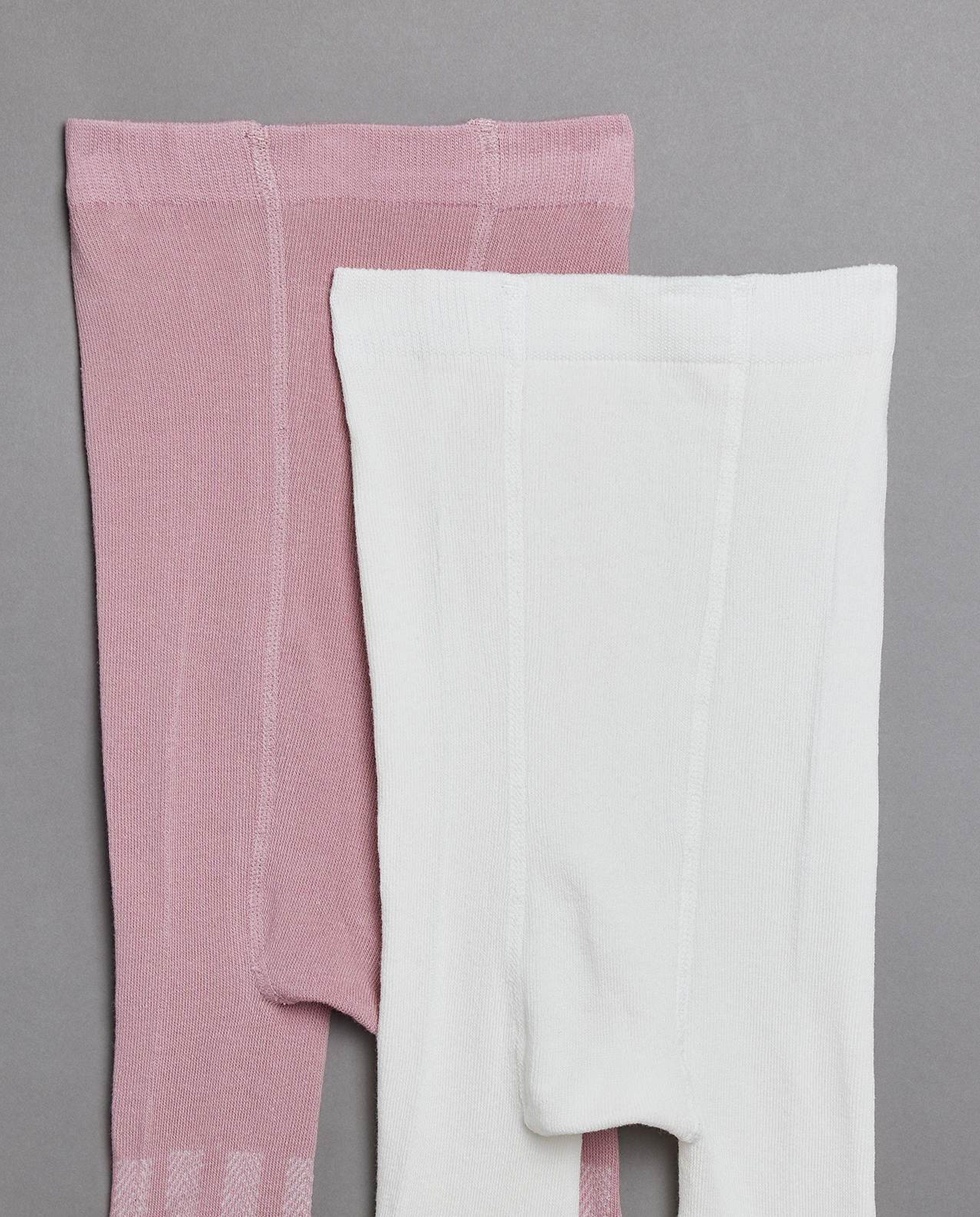 2 Pack Footed Stockings