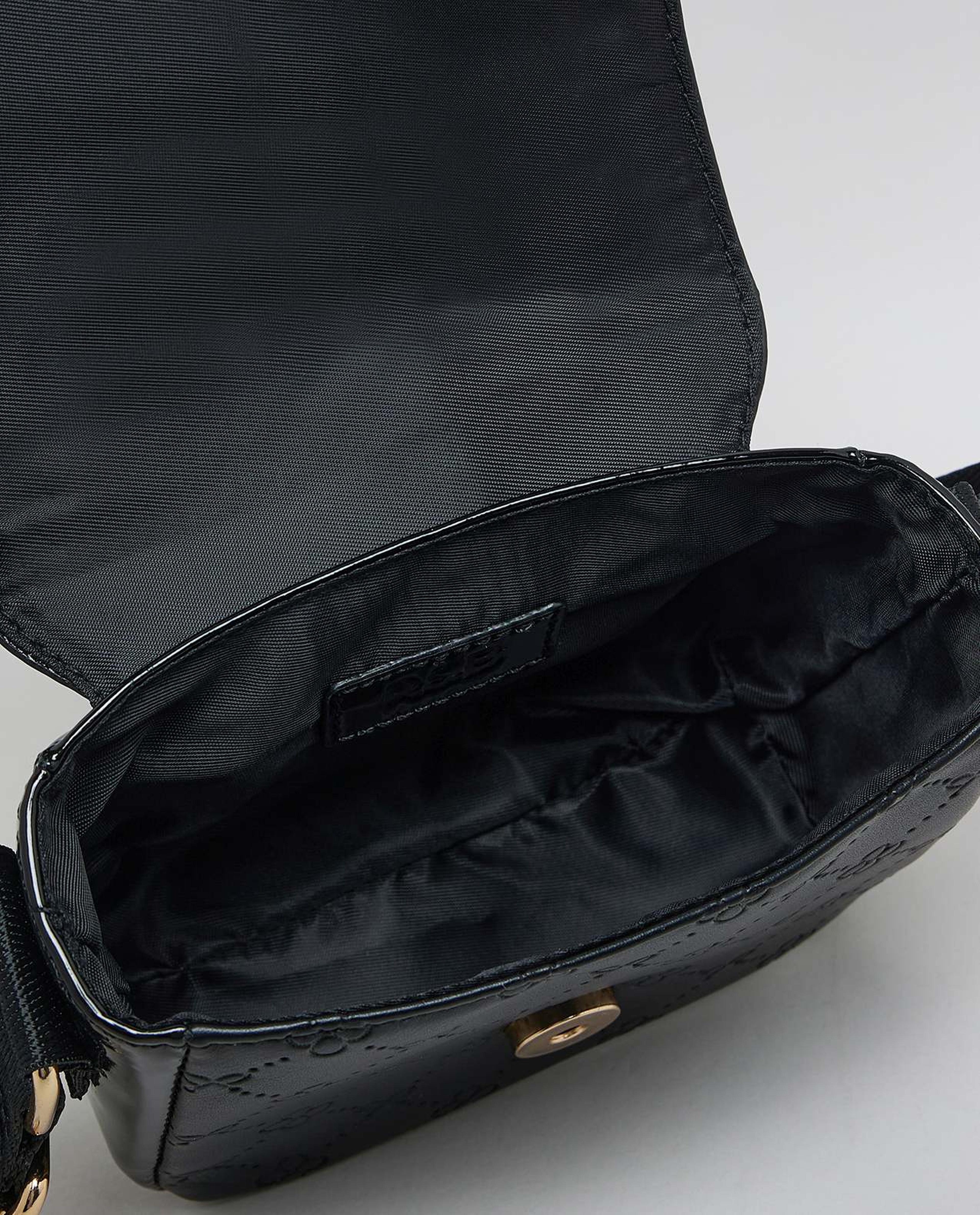 Debossed Crossbody Bag