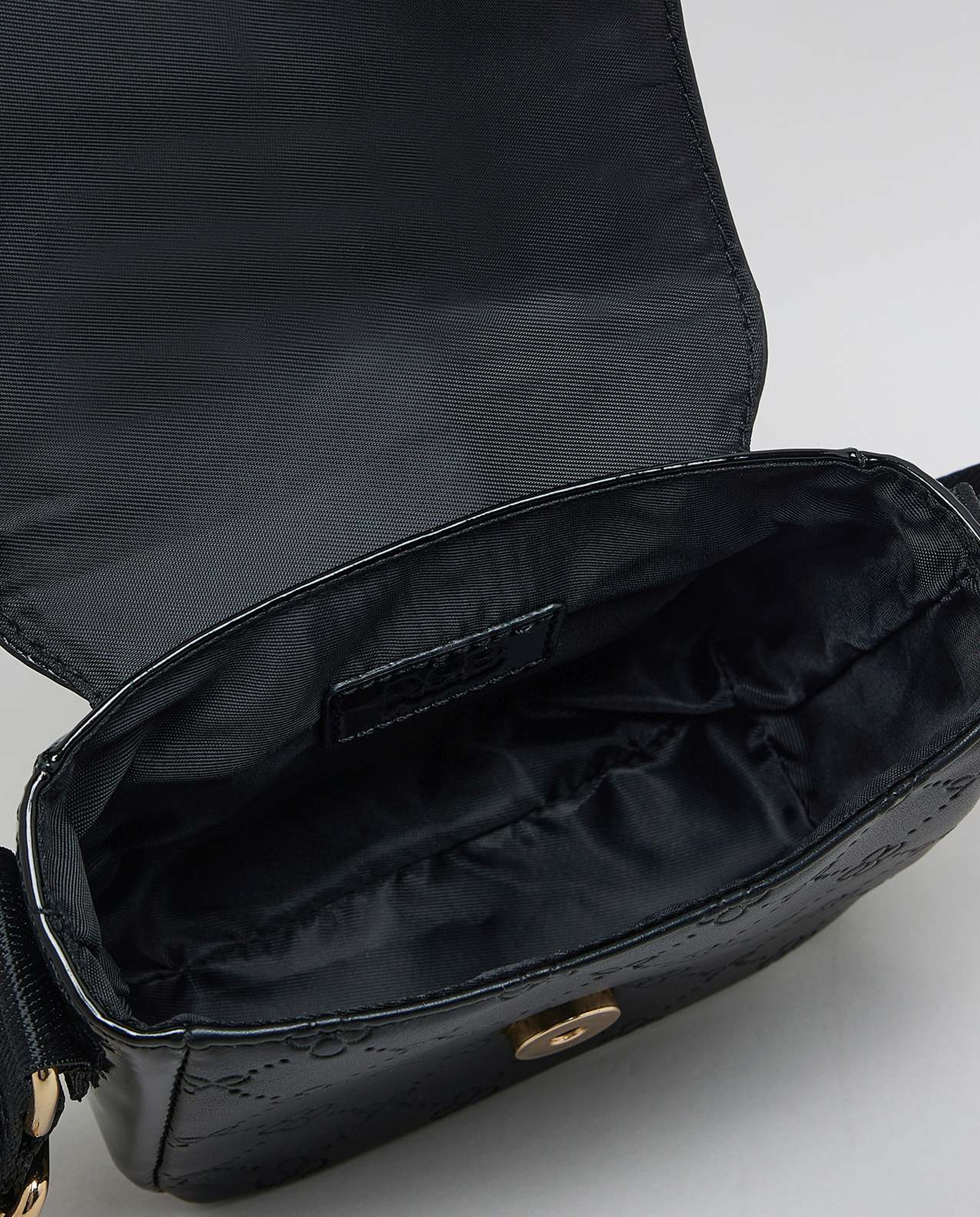 Debossed Crossbody Bag