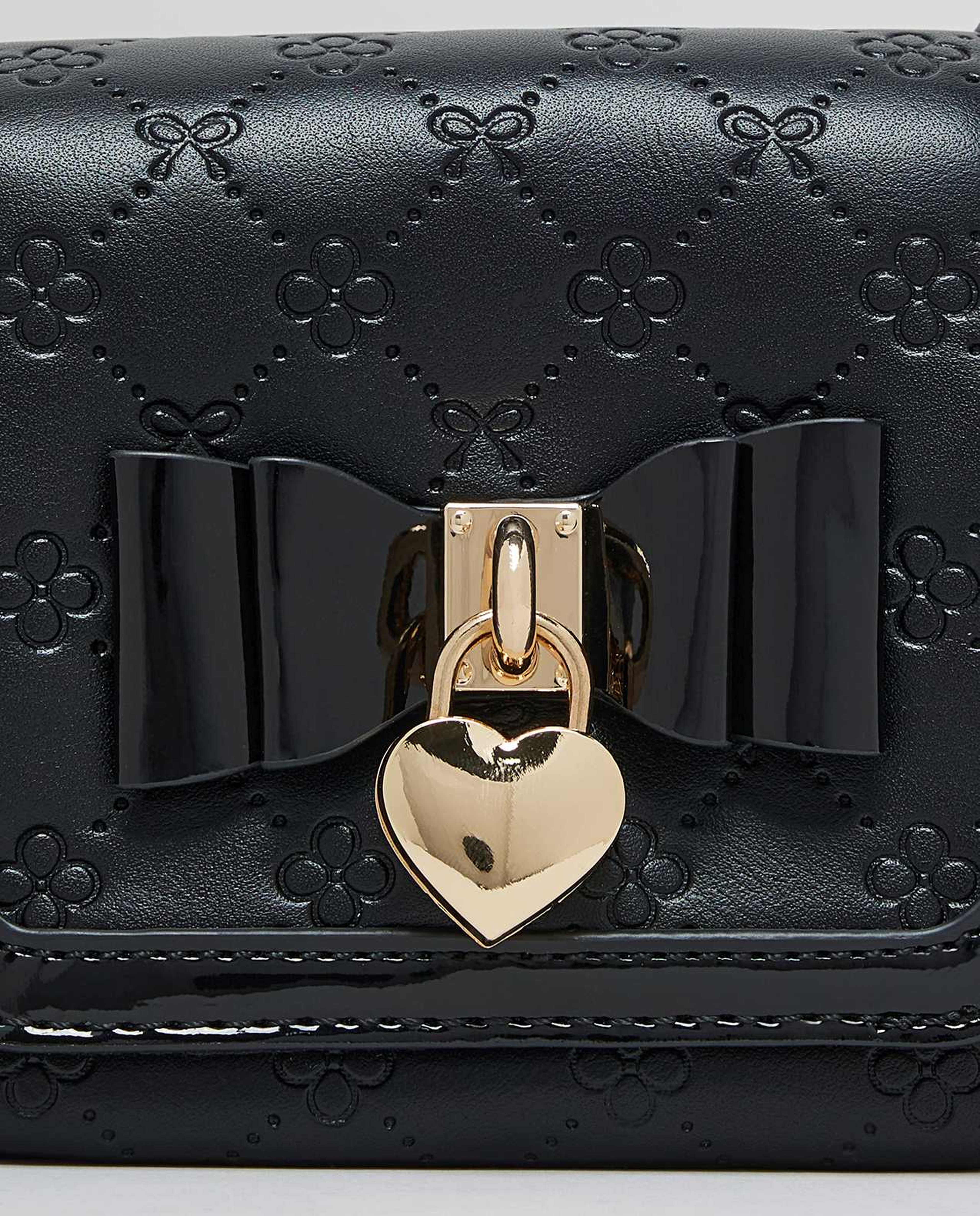 Debossed Crossbody Bag