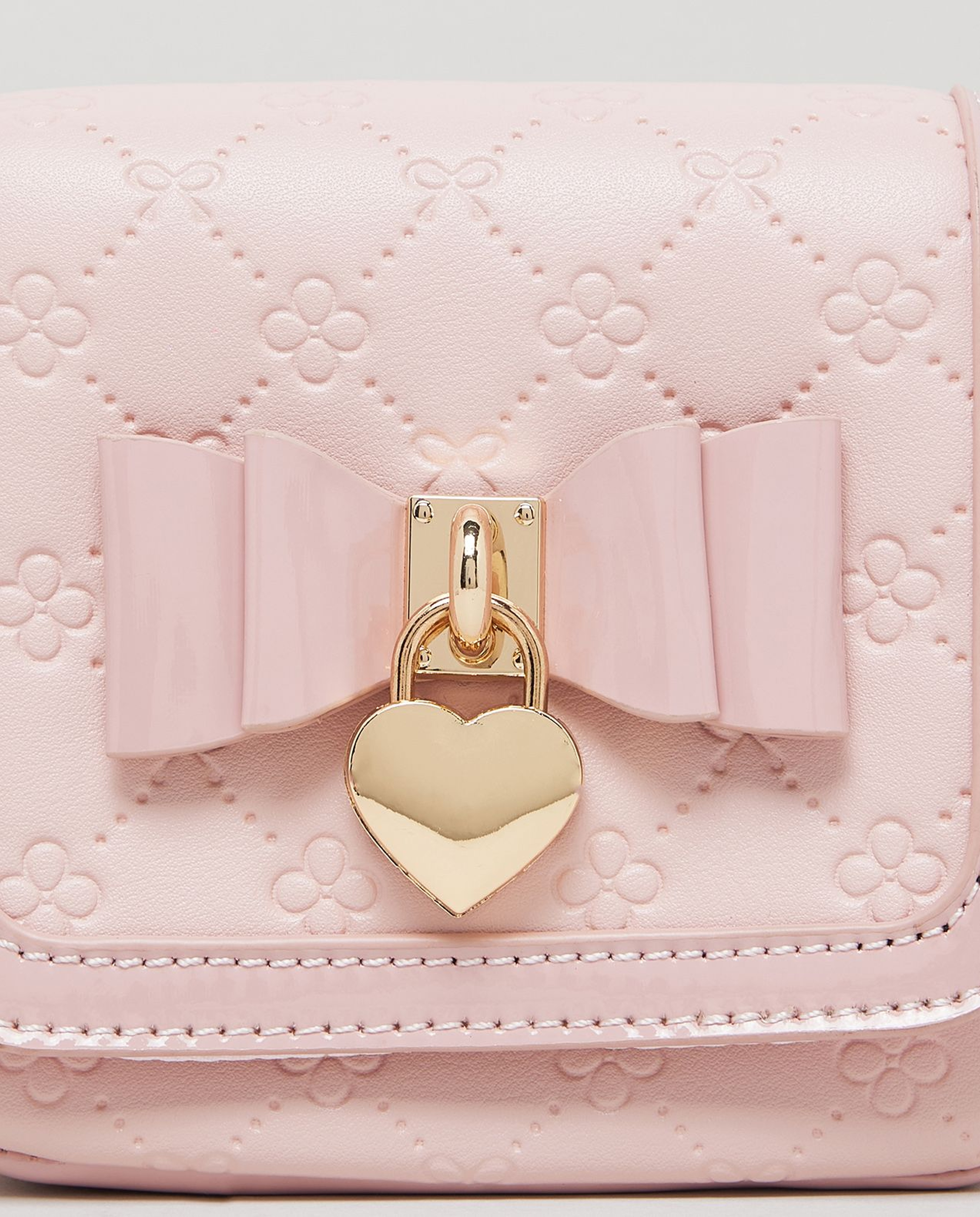 Debossed Crossbody Bag