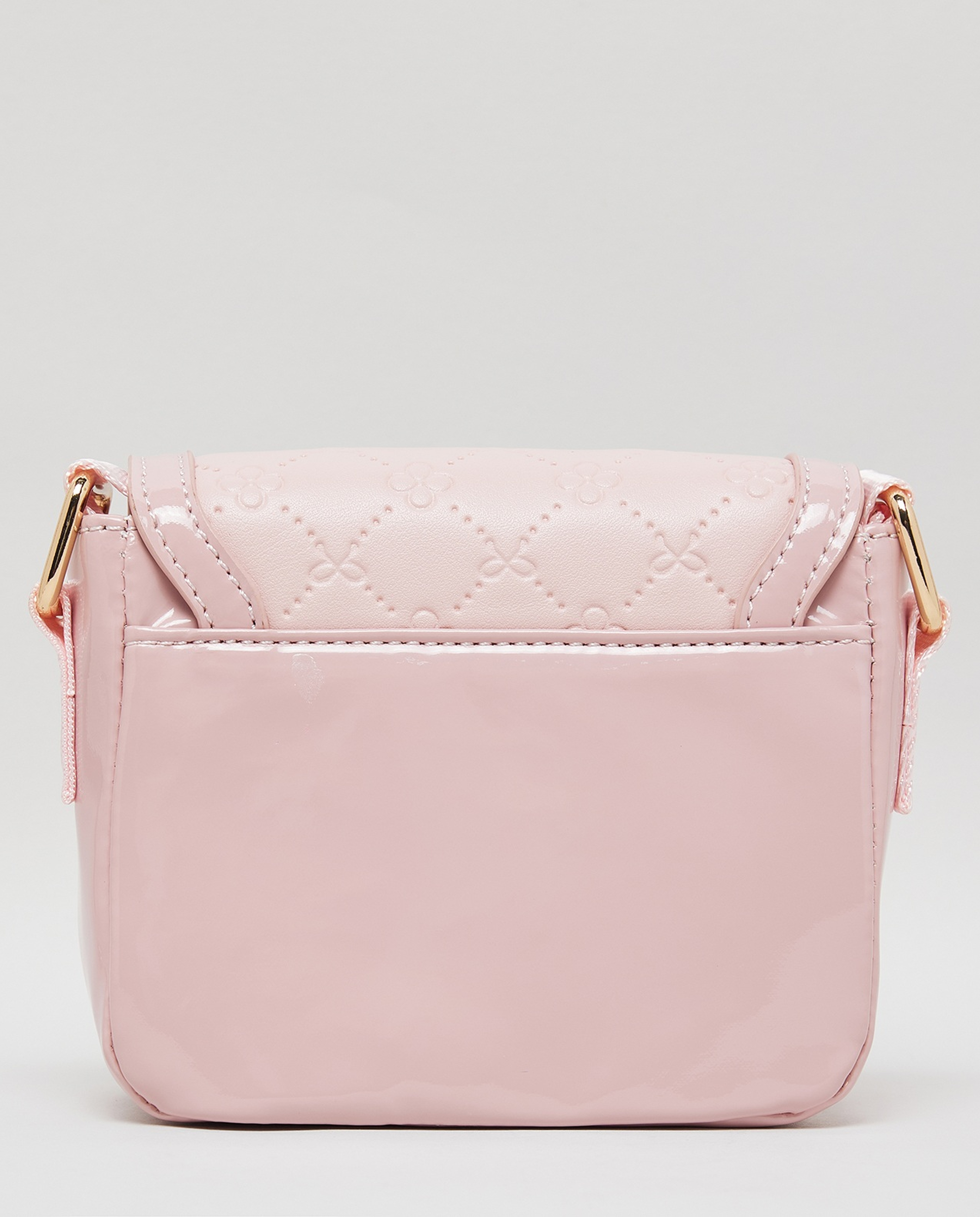 Debossed Crossbody Bag