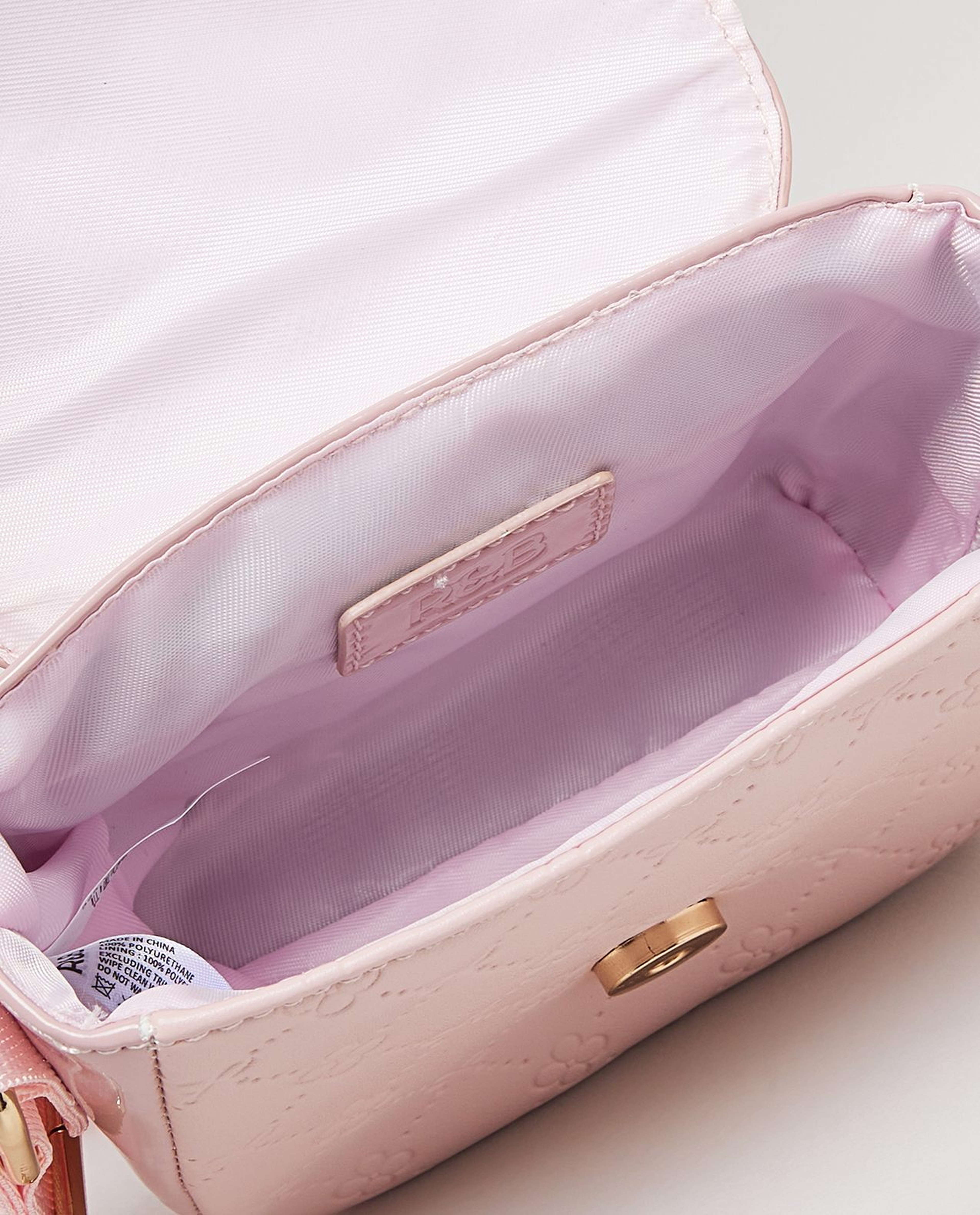 Debossed Crossbody Bag