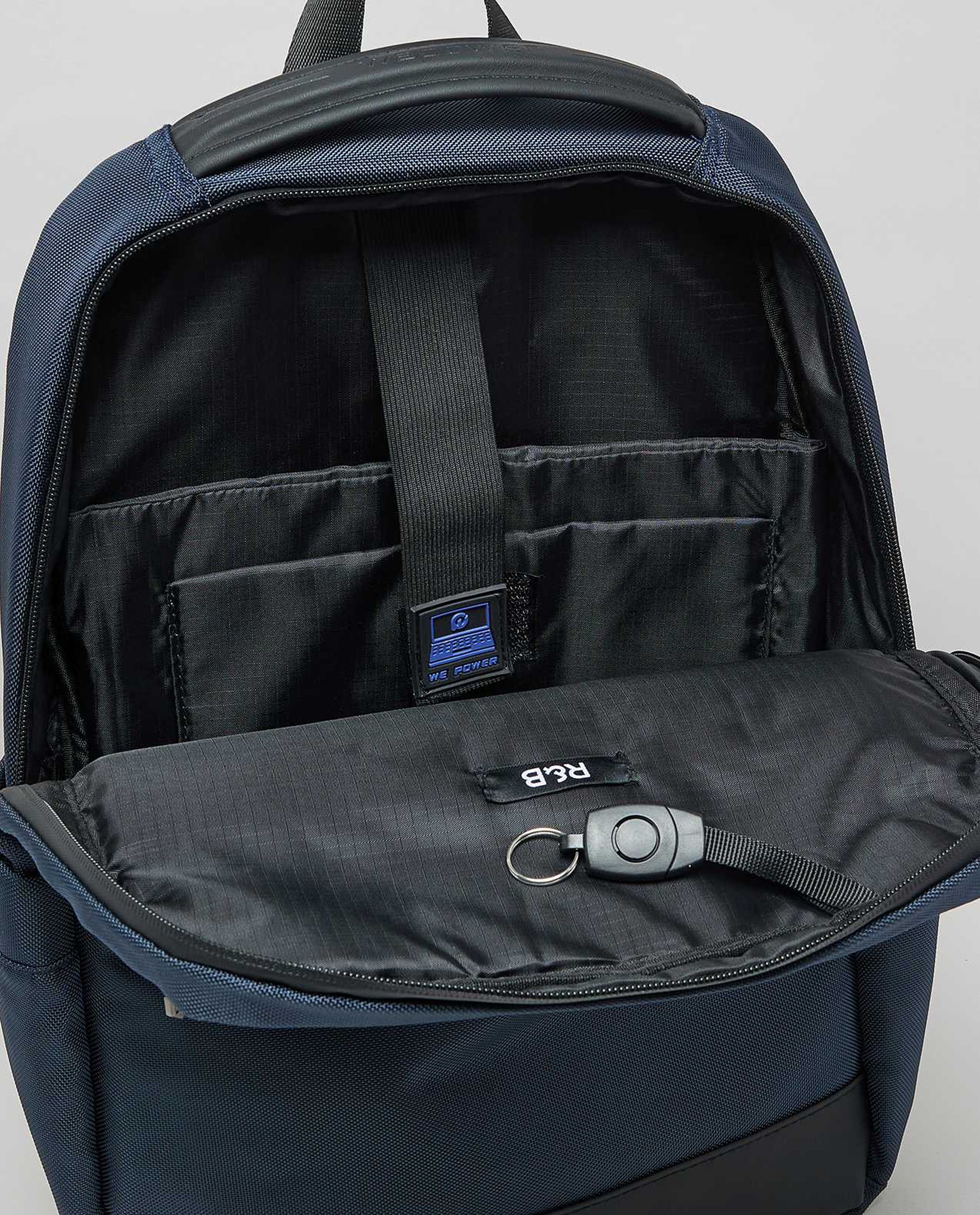 Color Block Backpack, 30X48Cm