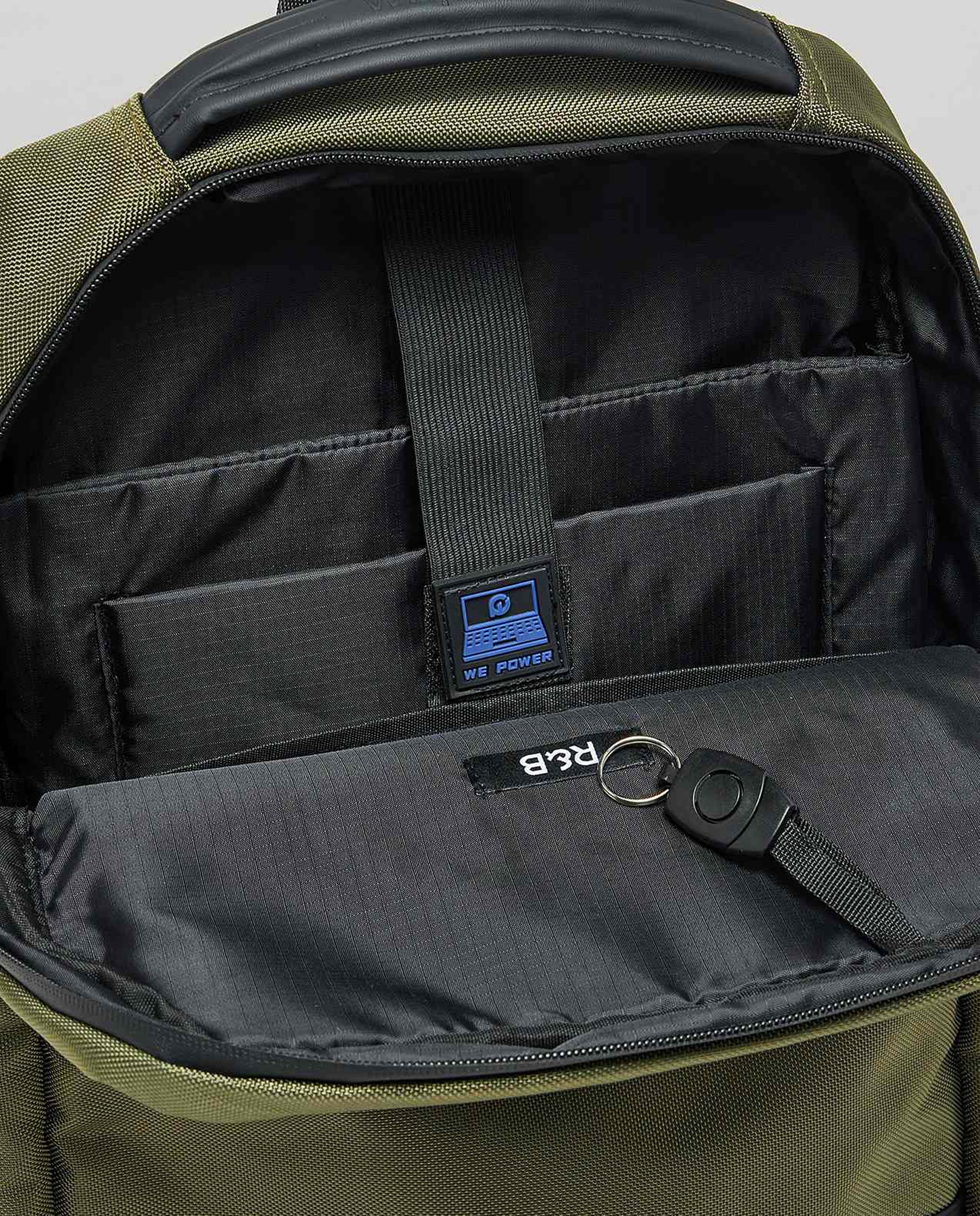 Color Block Backpack, 30X48Cm