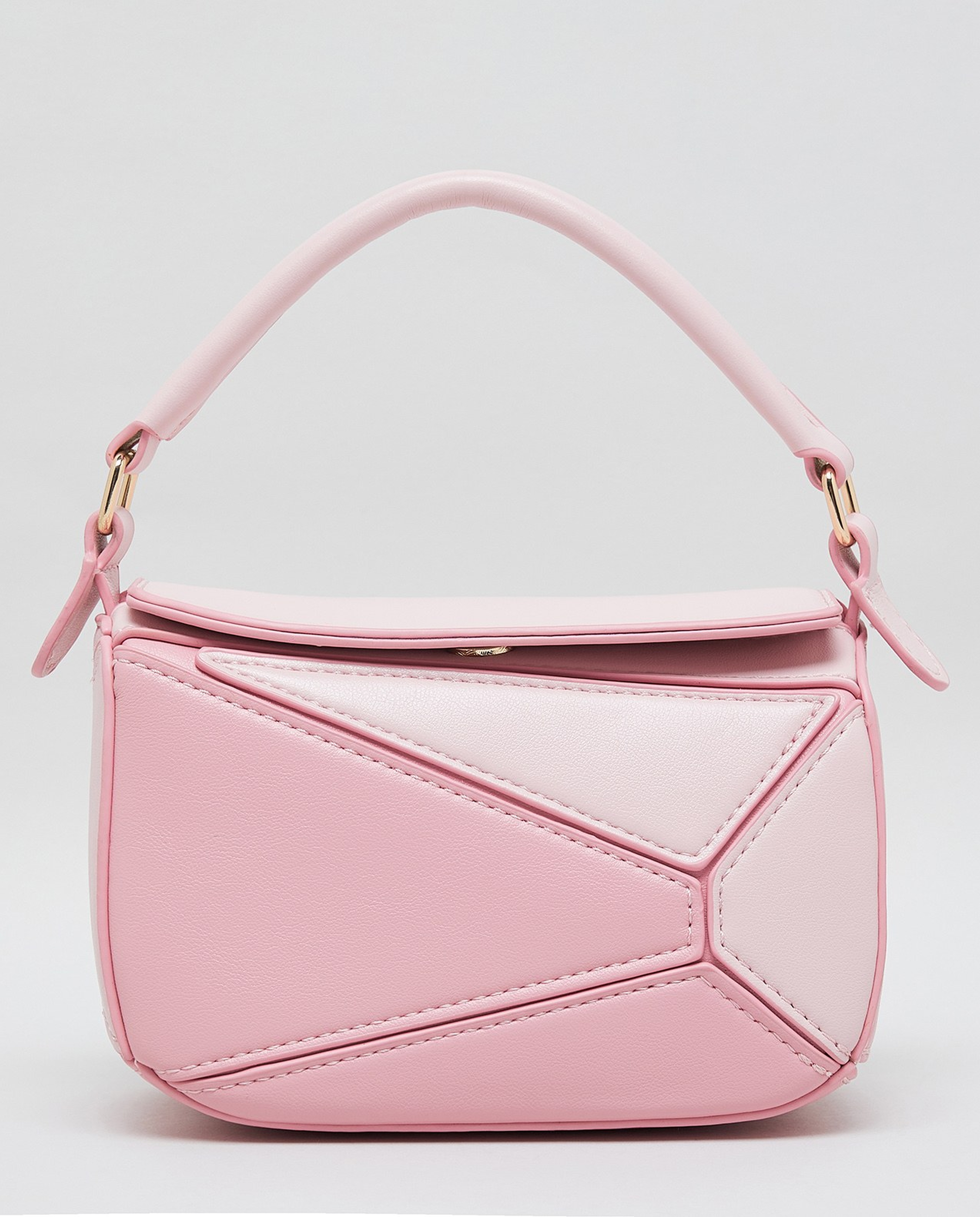 Color Block Shoulder Bag