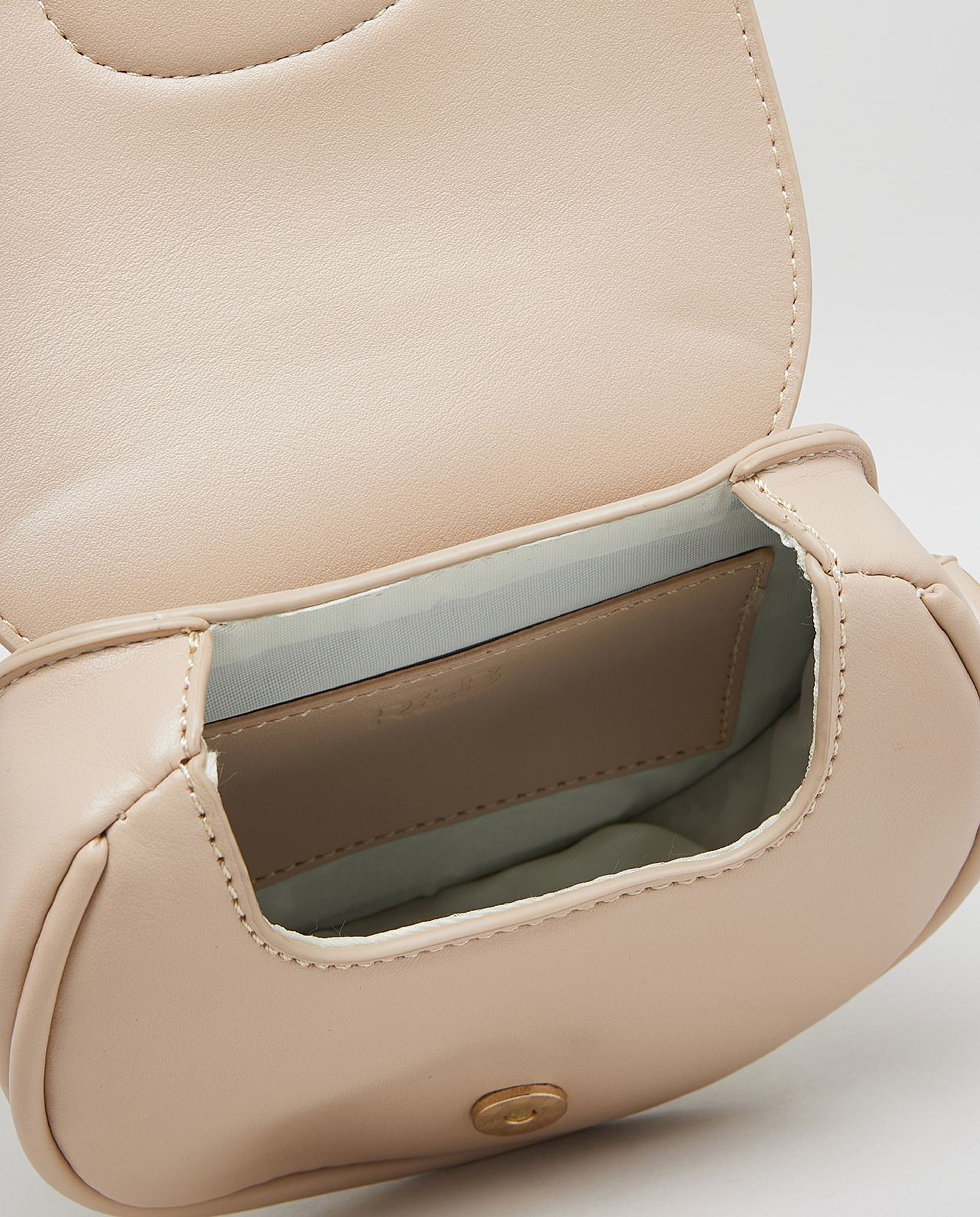 Metal Detail Saddle Bag