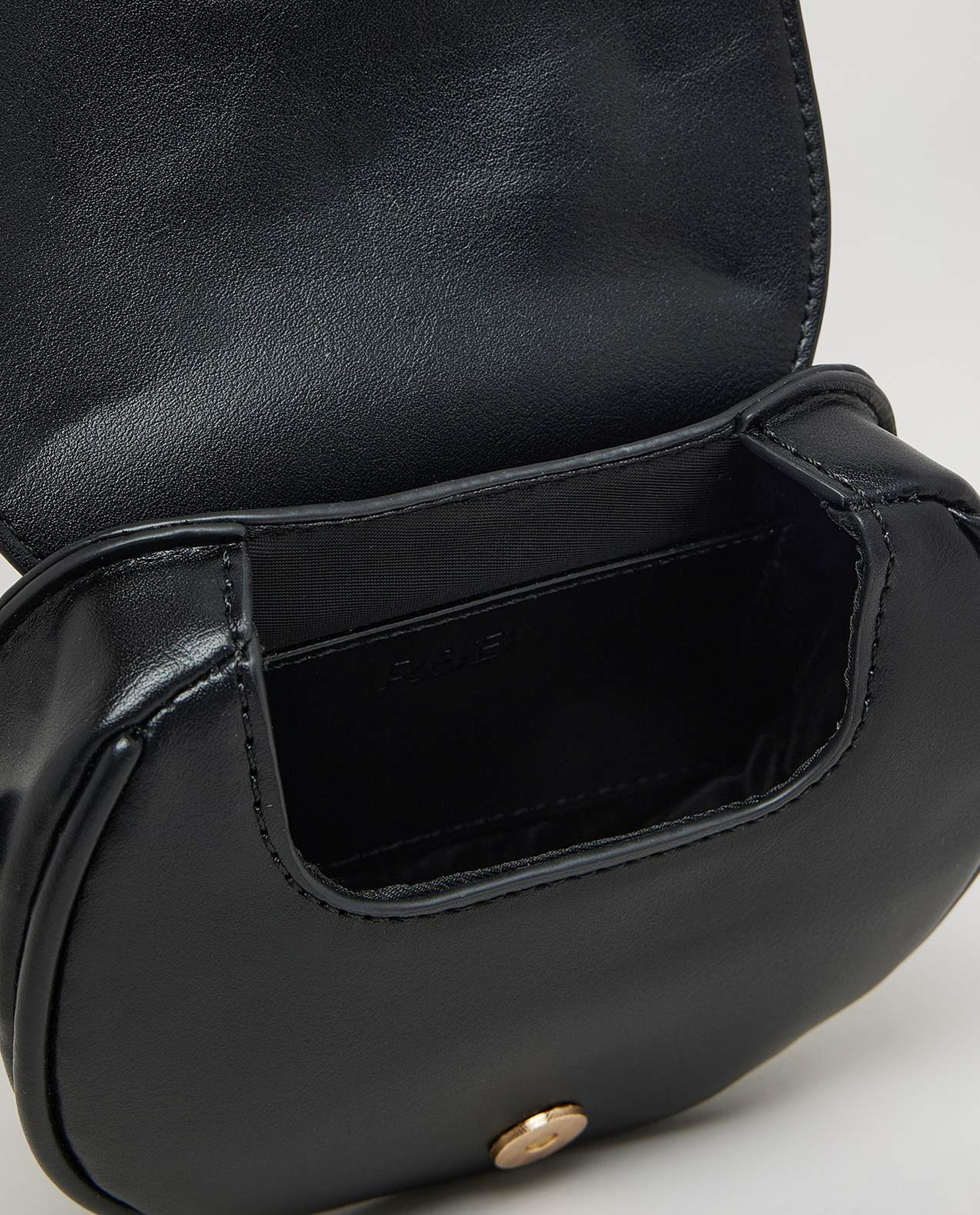 Metal Detail Saddle Bag