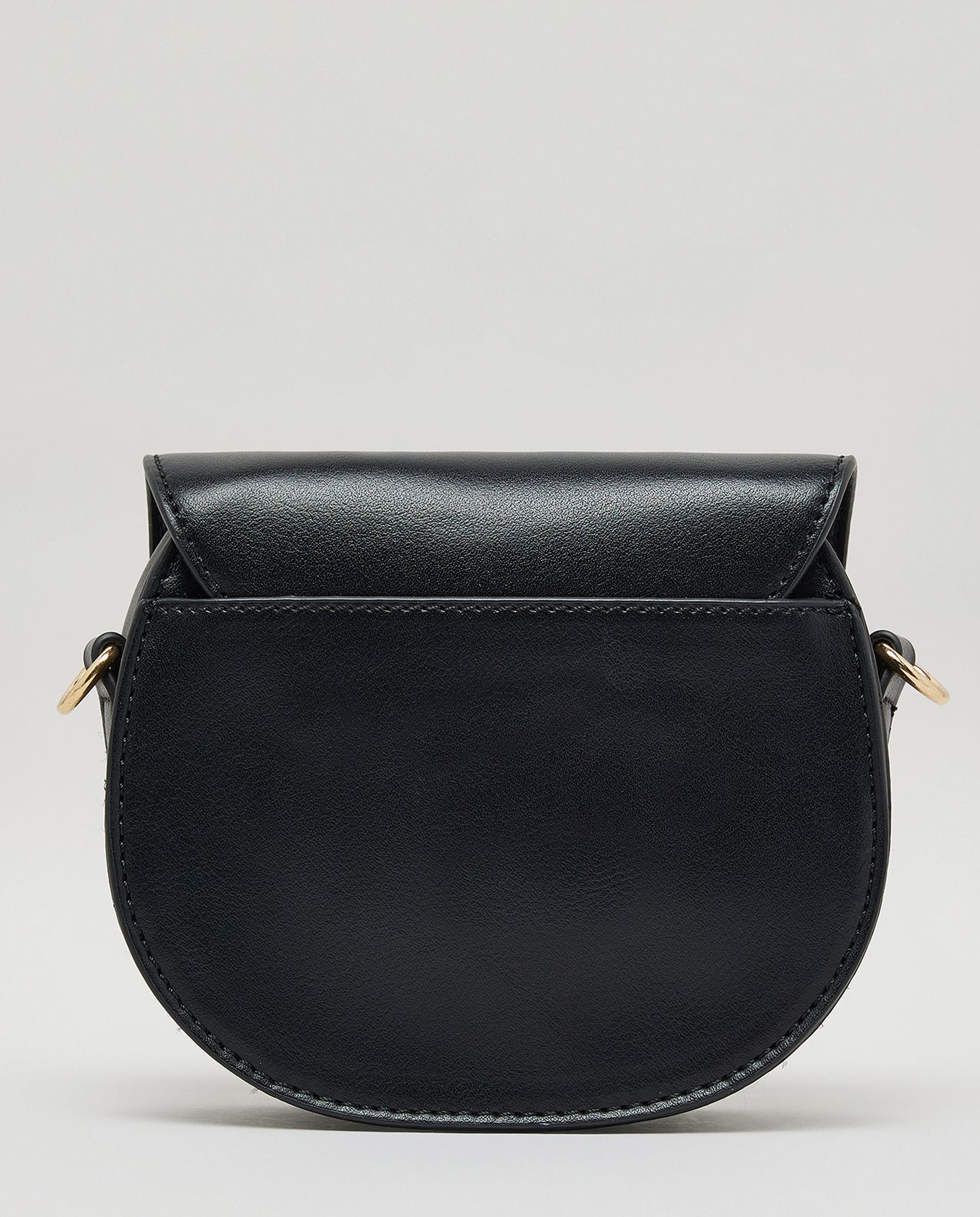 Metal Detail Saddle Bag