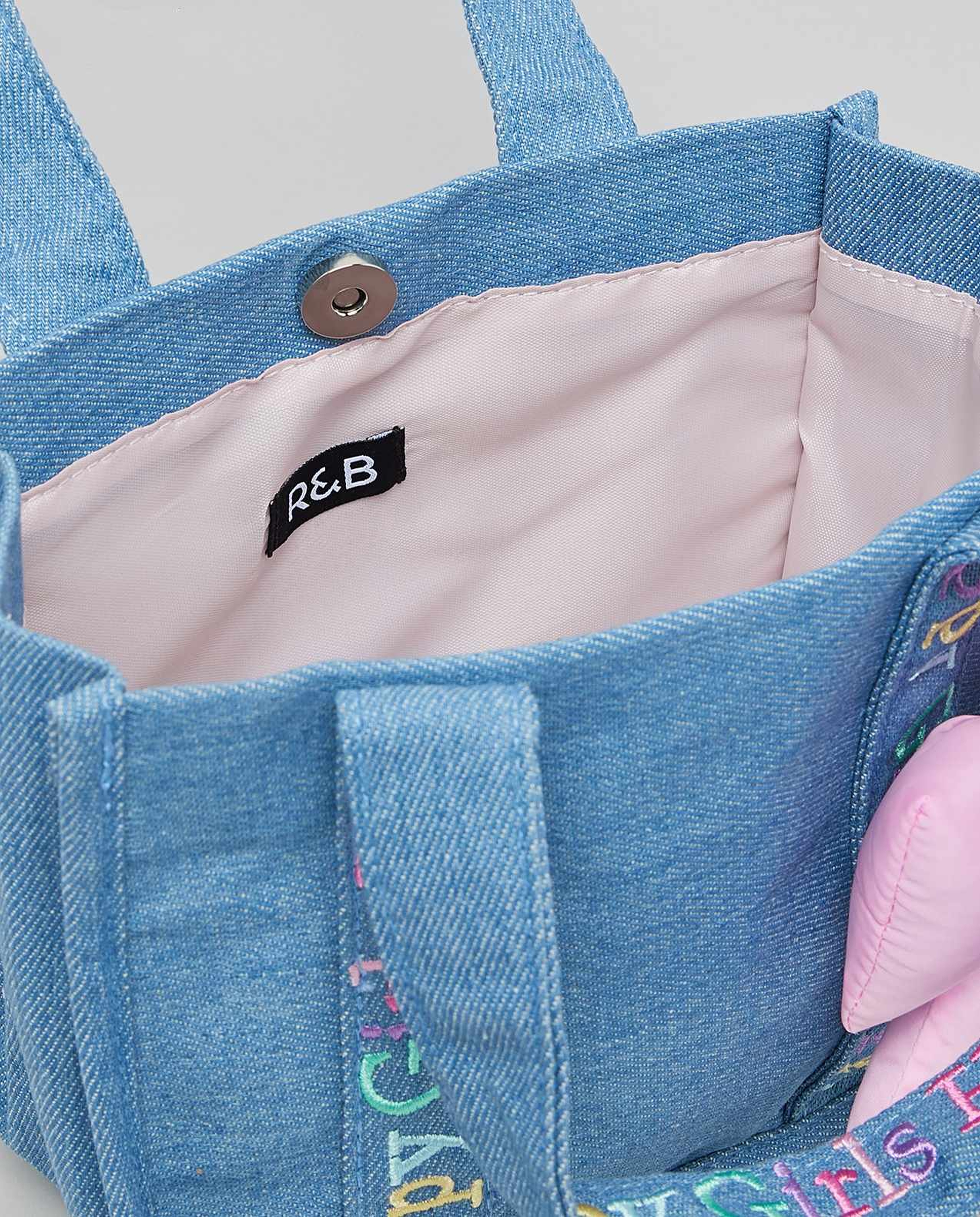 Embroidered Tote Bag