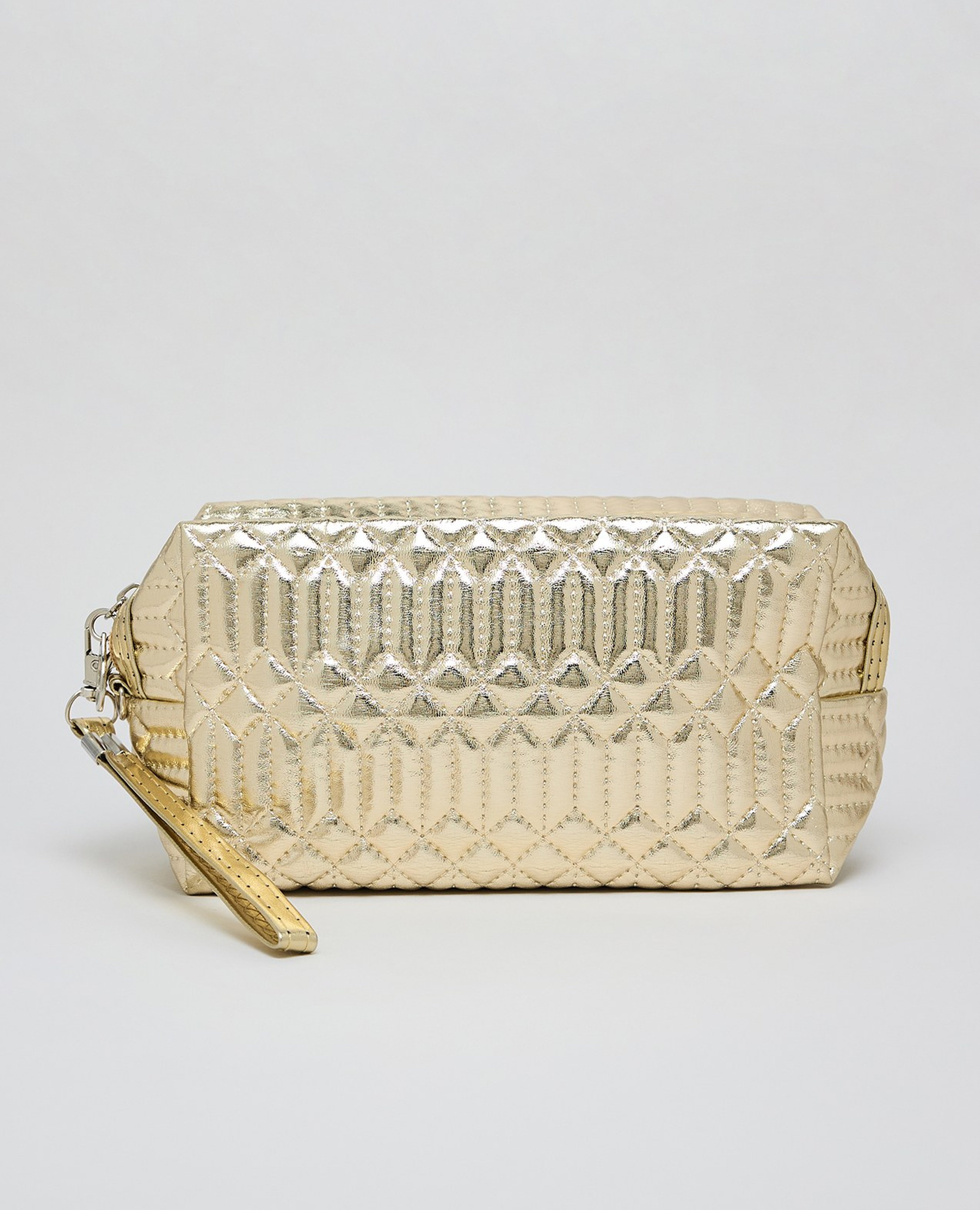 Quilted Cosmetic Pouch