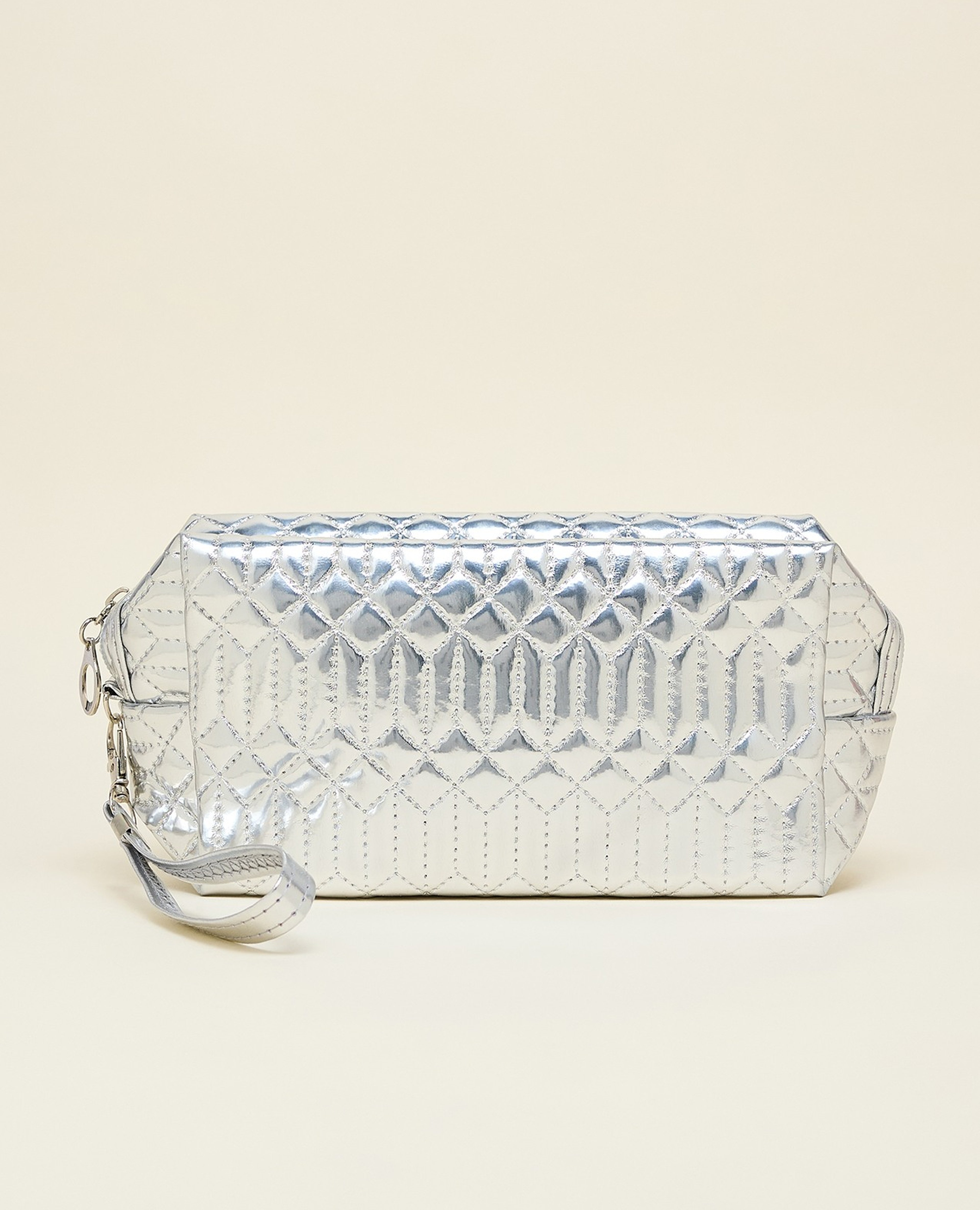 Quilted Cosmetic Pouch