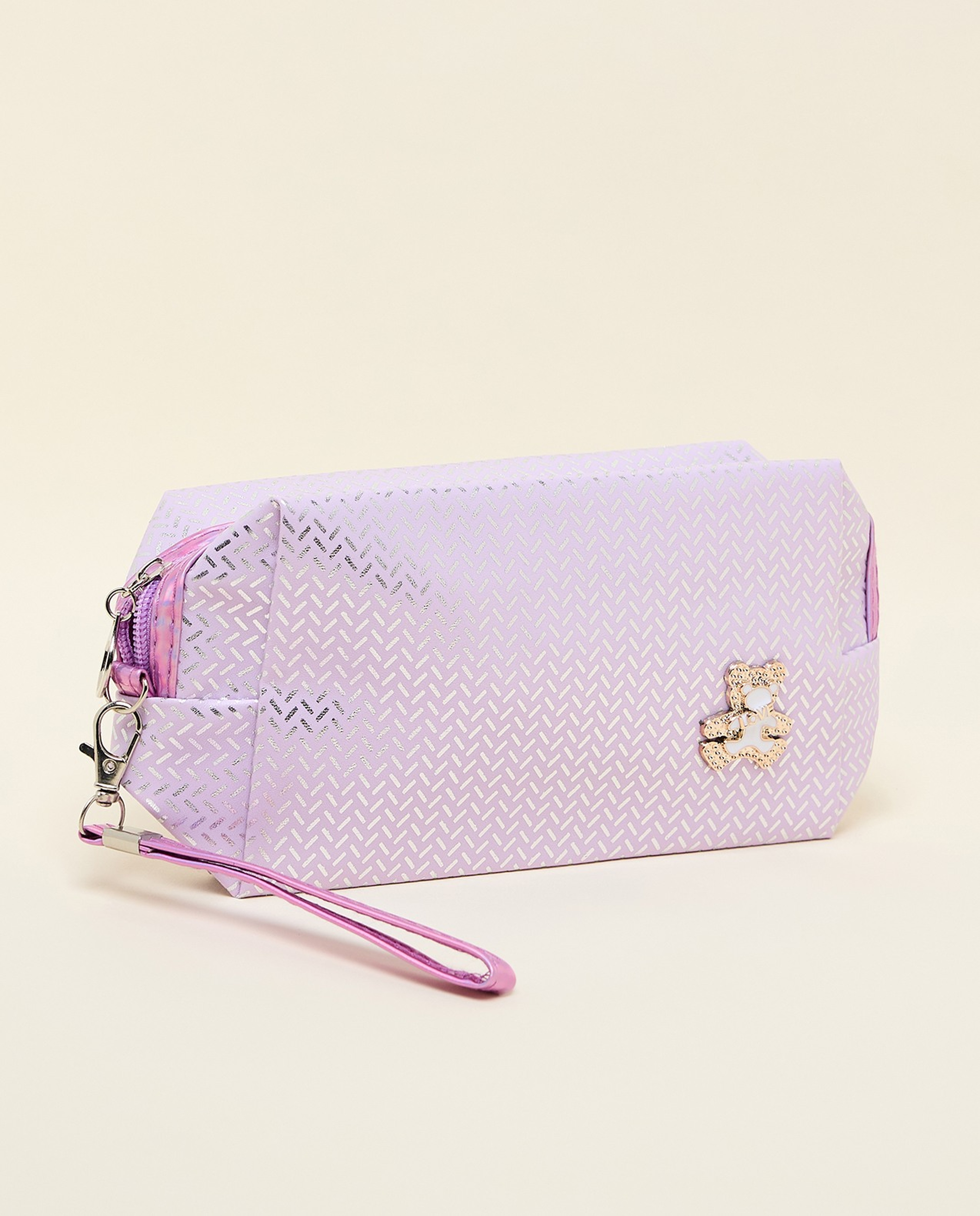 Patterned Cosmetic Pouch