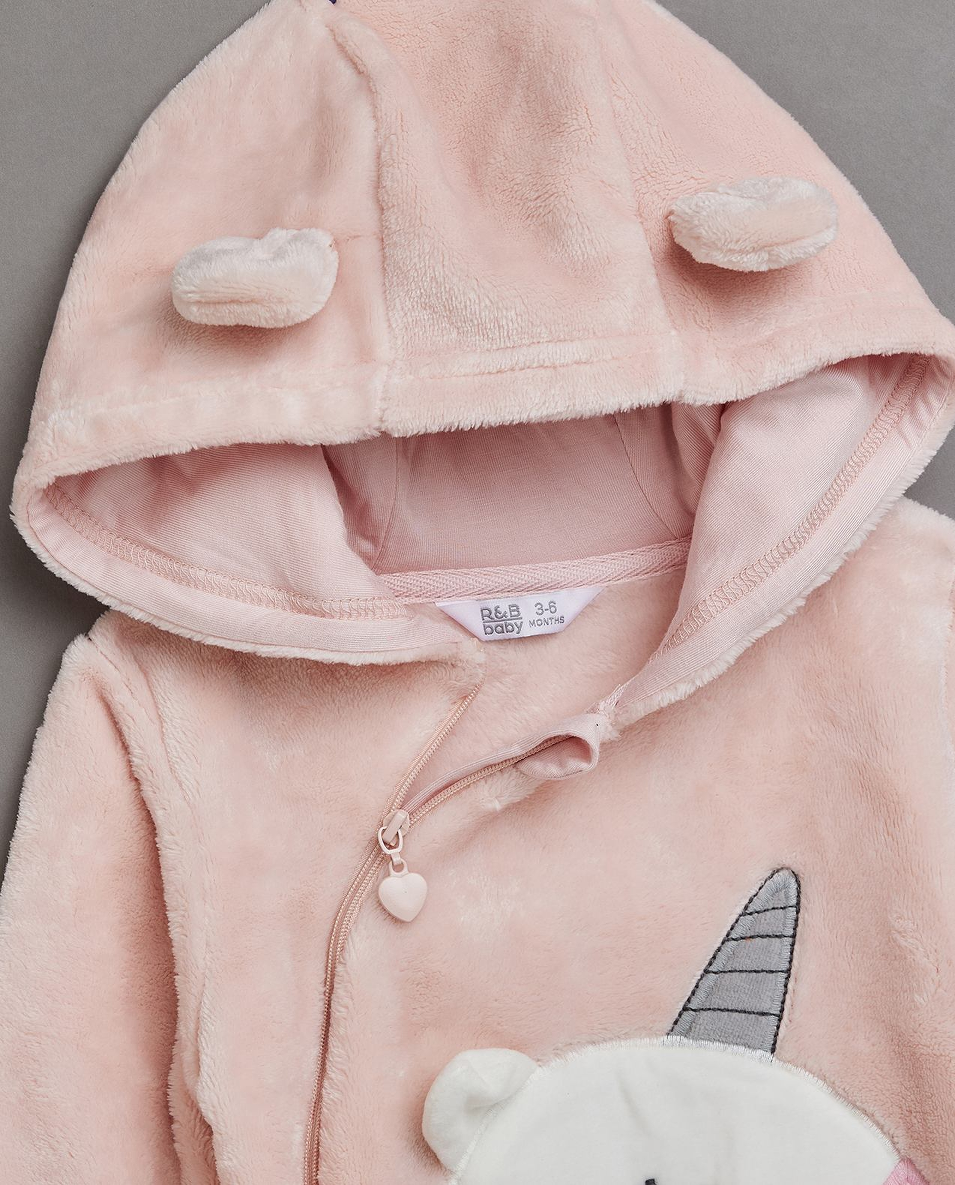 Unicorn Hooded Sleepsuit