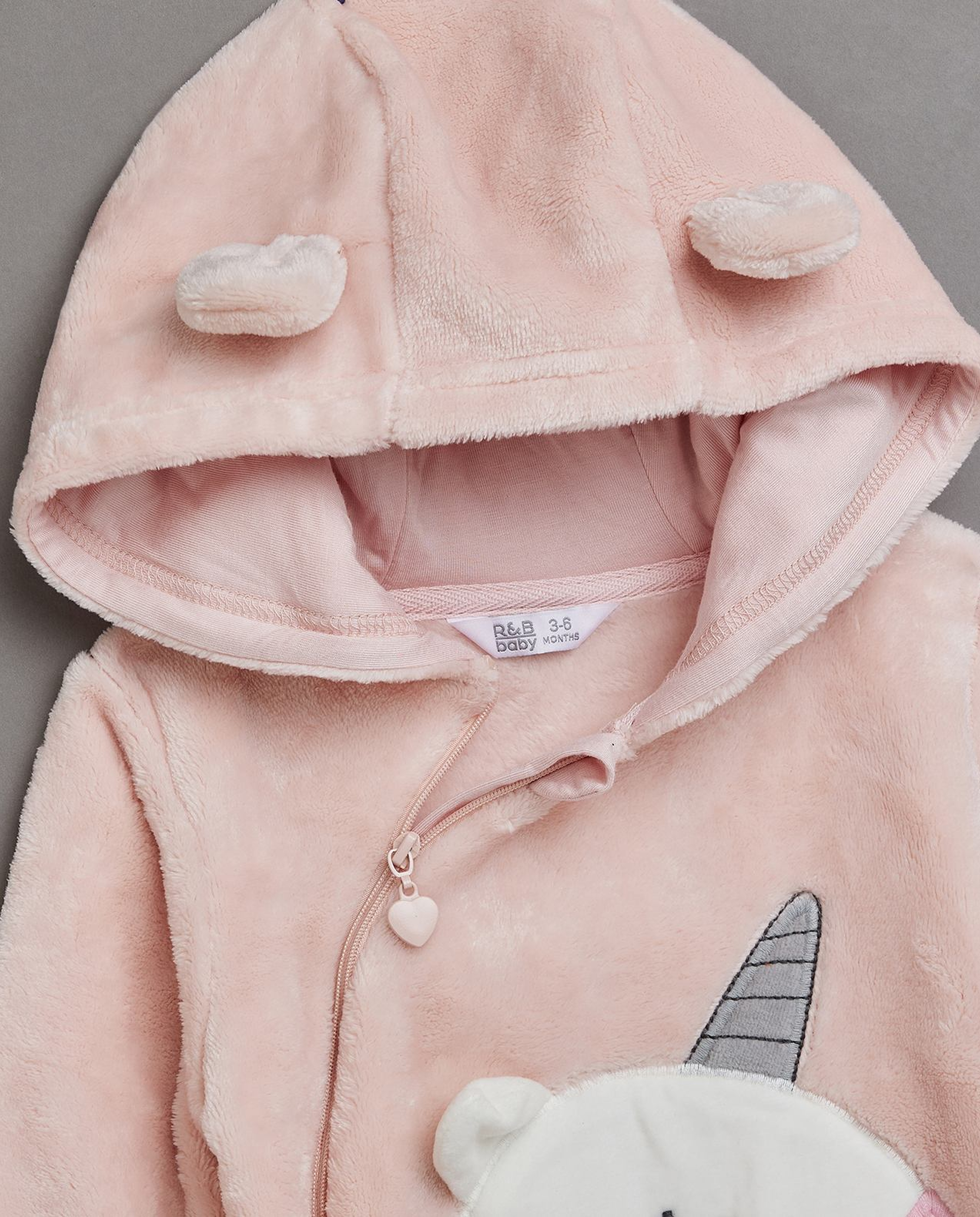 Unicorn Hooded Sleepsuit
