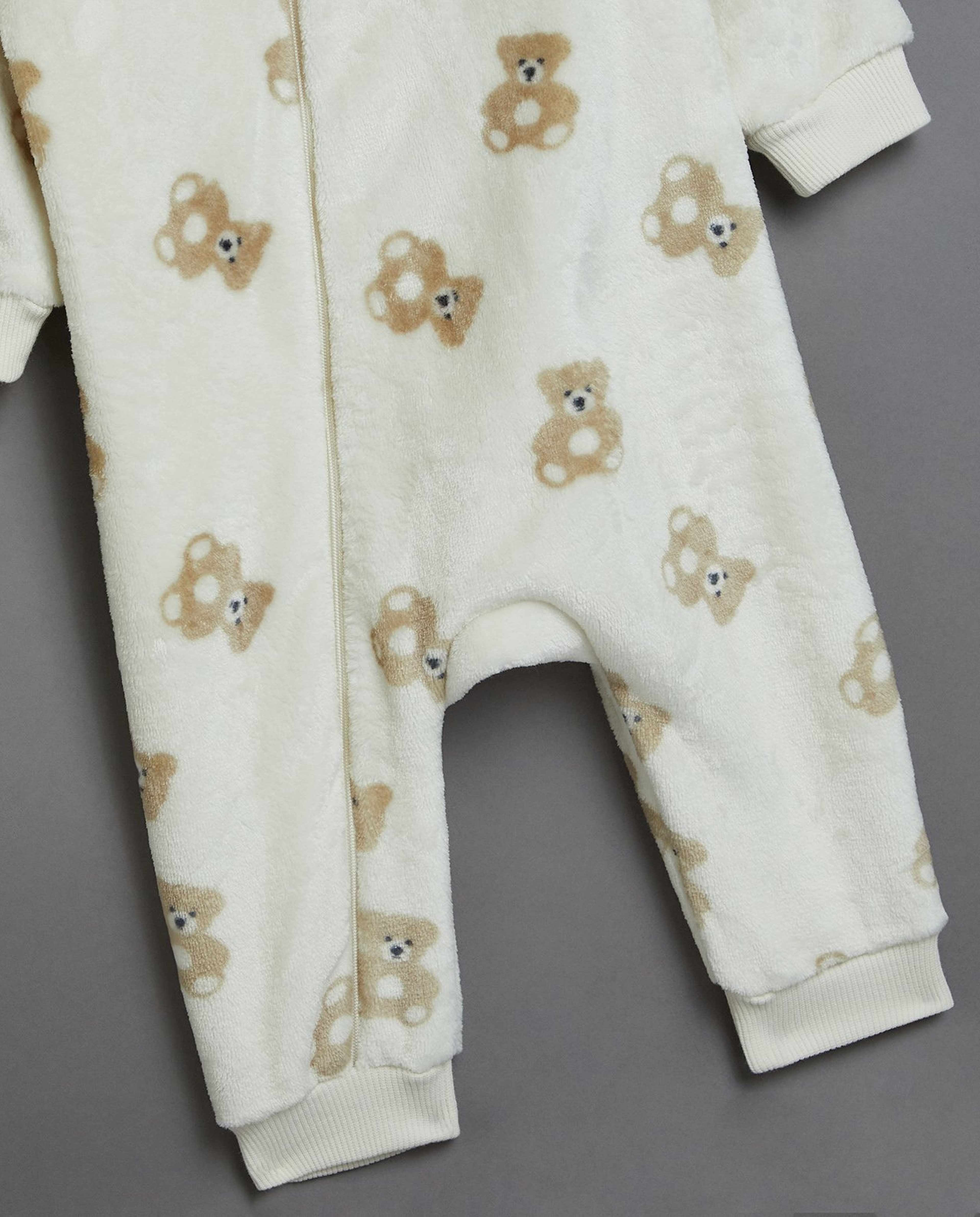 Printed Hooded Sleepsuit