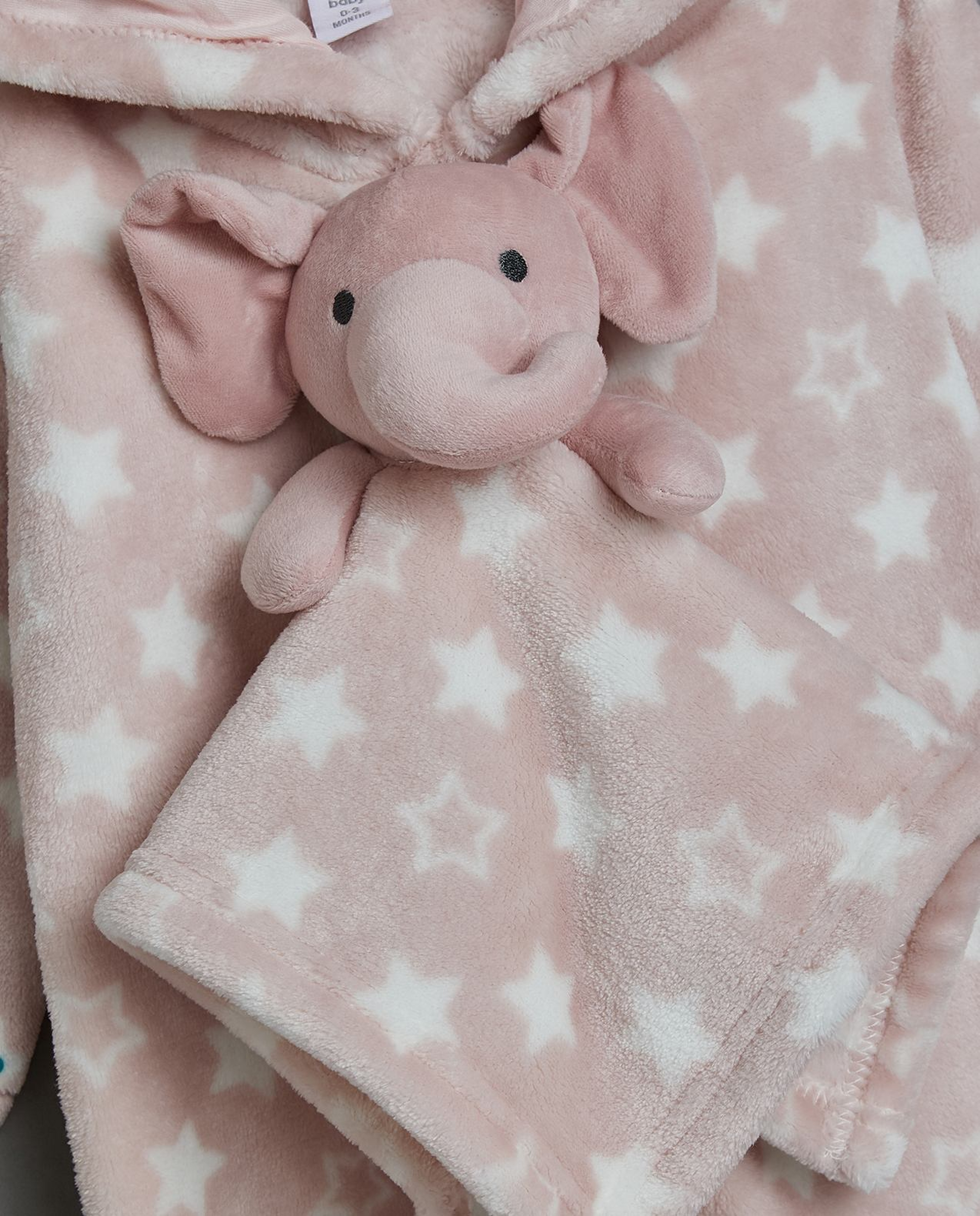 Heart Patterned Hooded Sleepsuit