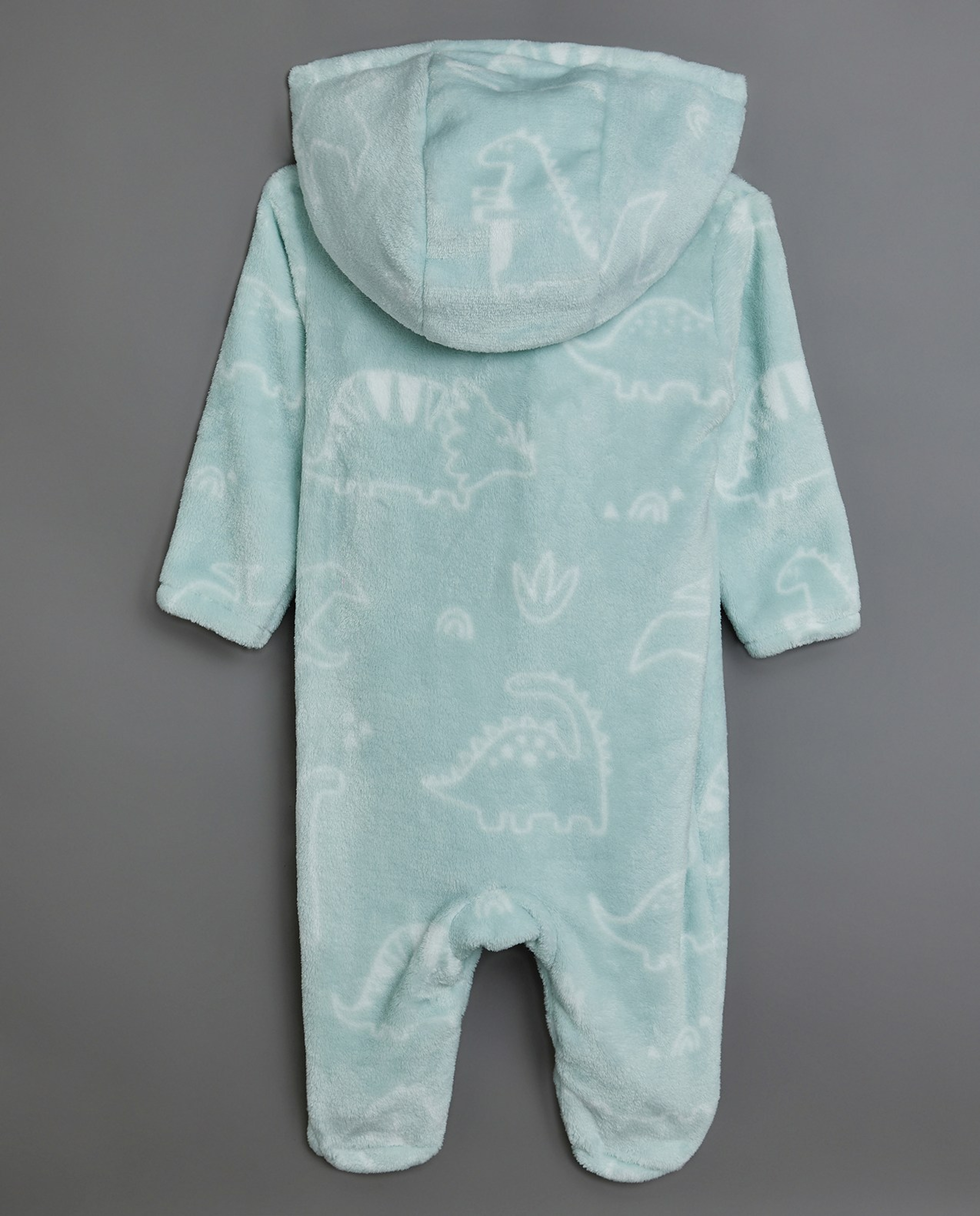 Patterned Hooded Sleepsuit