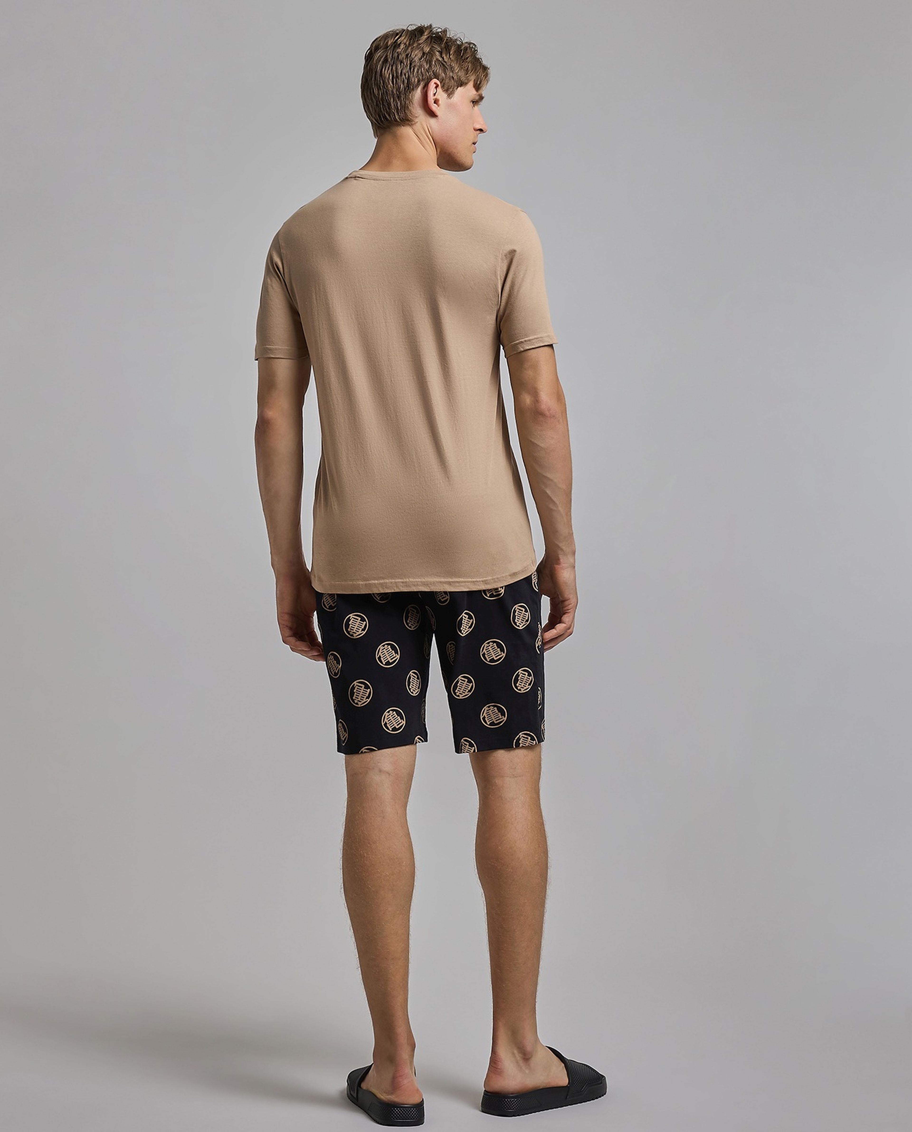 Printed Shorts Pyjama Set